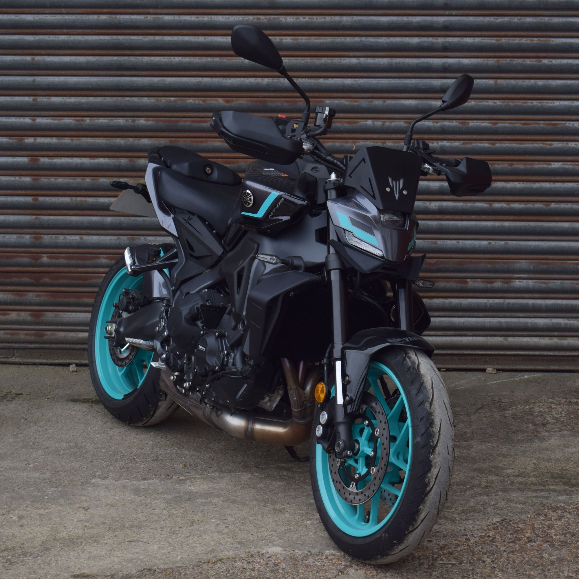 Pyramid Metal Fly Screen | Matte Black | Yamaha MT-09 SP 2024>Current - Shop name