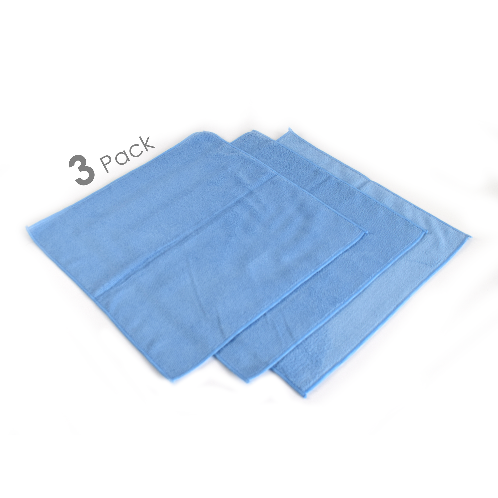 Pyramid Microfibre Cloths | Pack Of 3 - Shop name