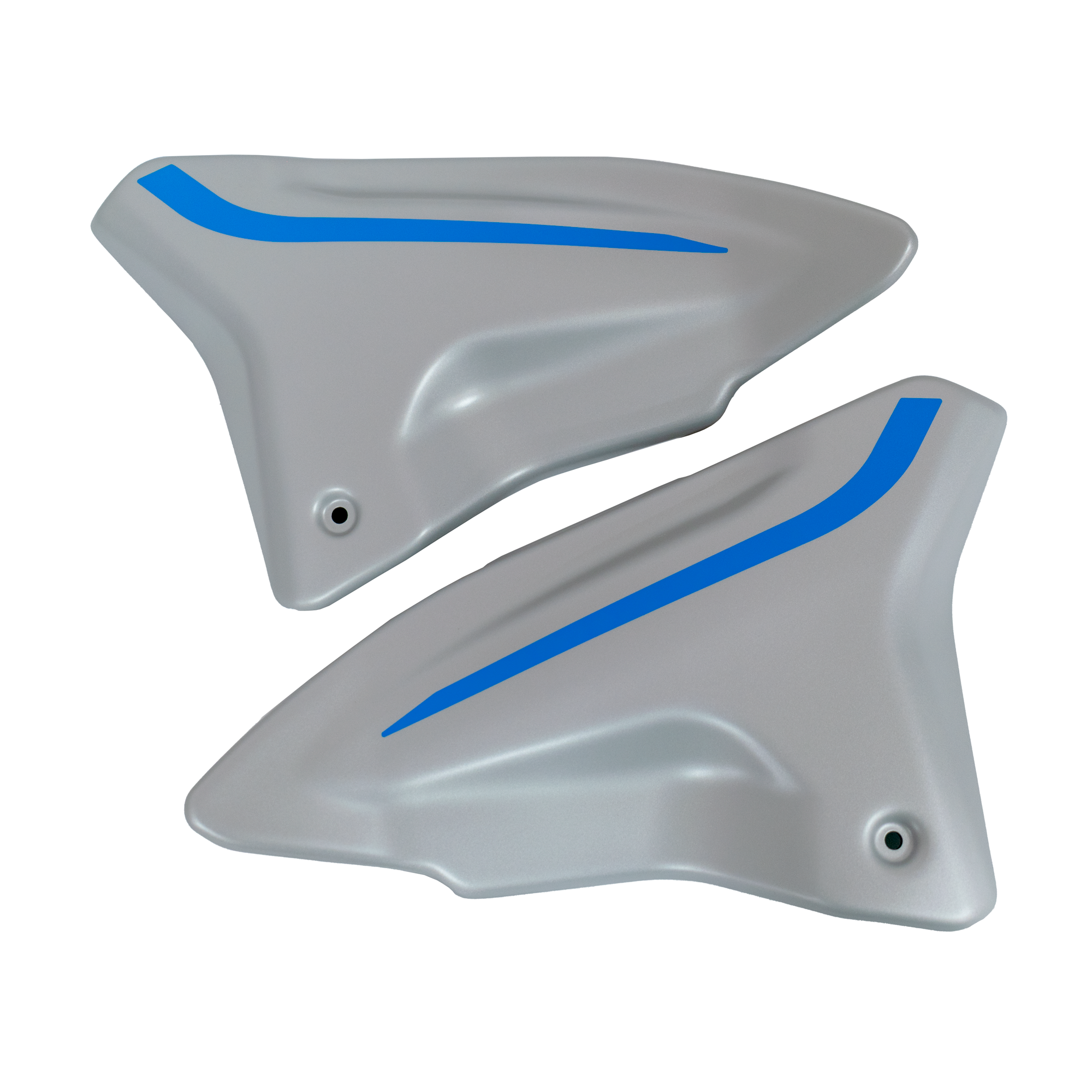 Pyramid Rear Infill Panels | Ice Storm | Yamaha MT-09 2025>Current - Pyramid Motorcycle Accessories