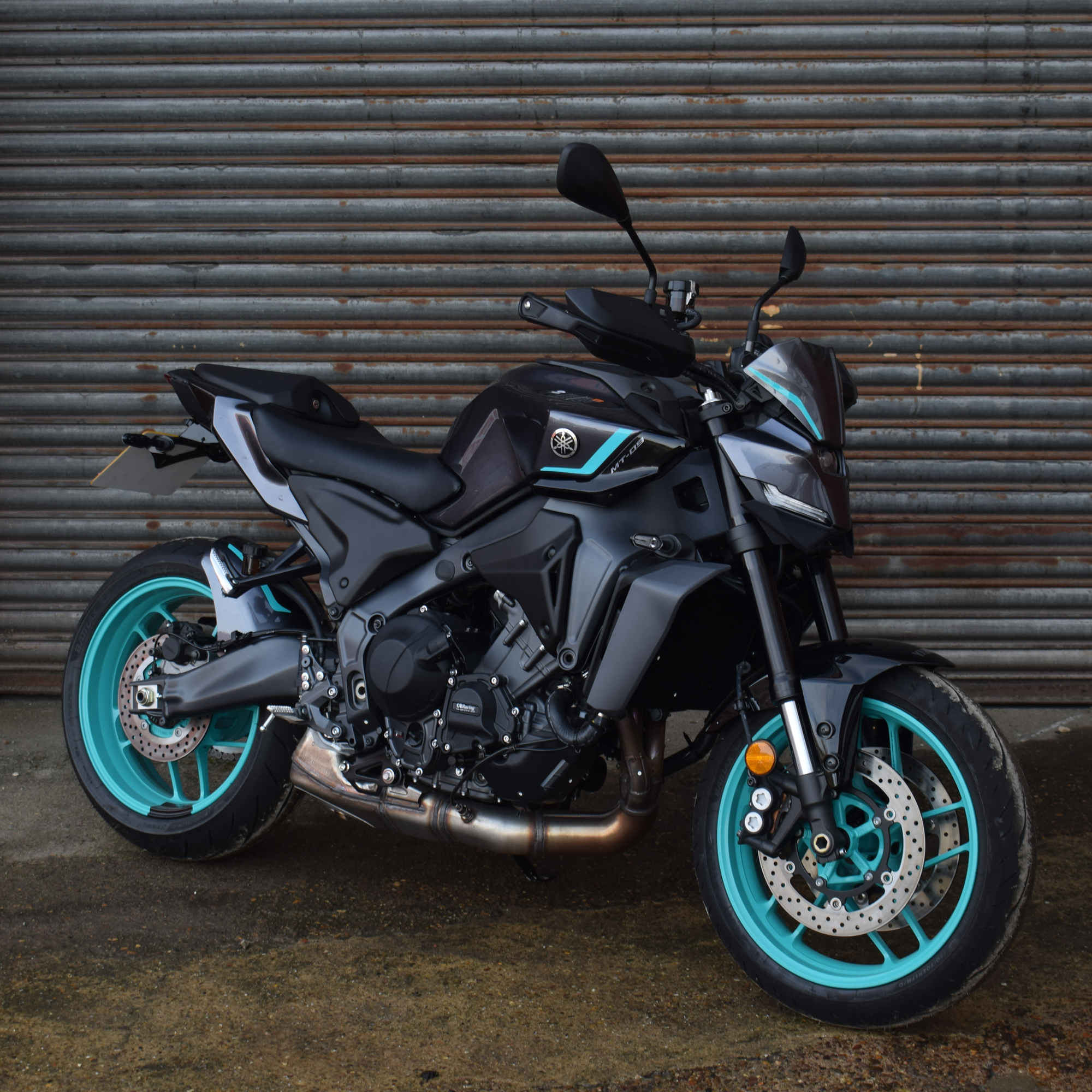 Pyramid Rear Infill Panels | Matte Black | Yamaha MT-09 2024>Current -  Shop name