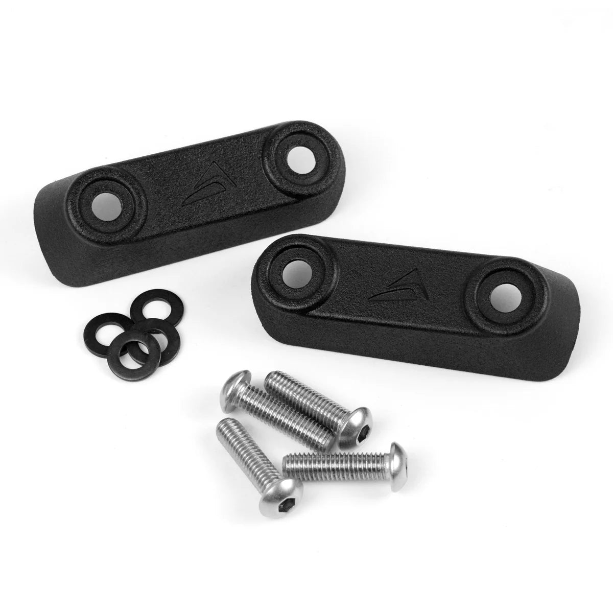 Pyramid Rear Peg Blanking Blocks | Matte Black | Yamaha MT-10 2016>Current-Footpegs-Pyramid Motorcycle Accessories