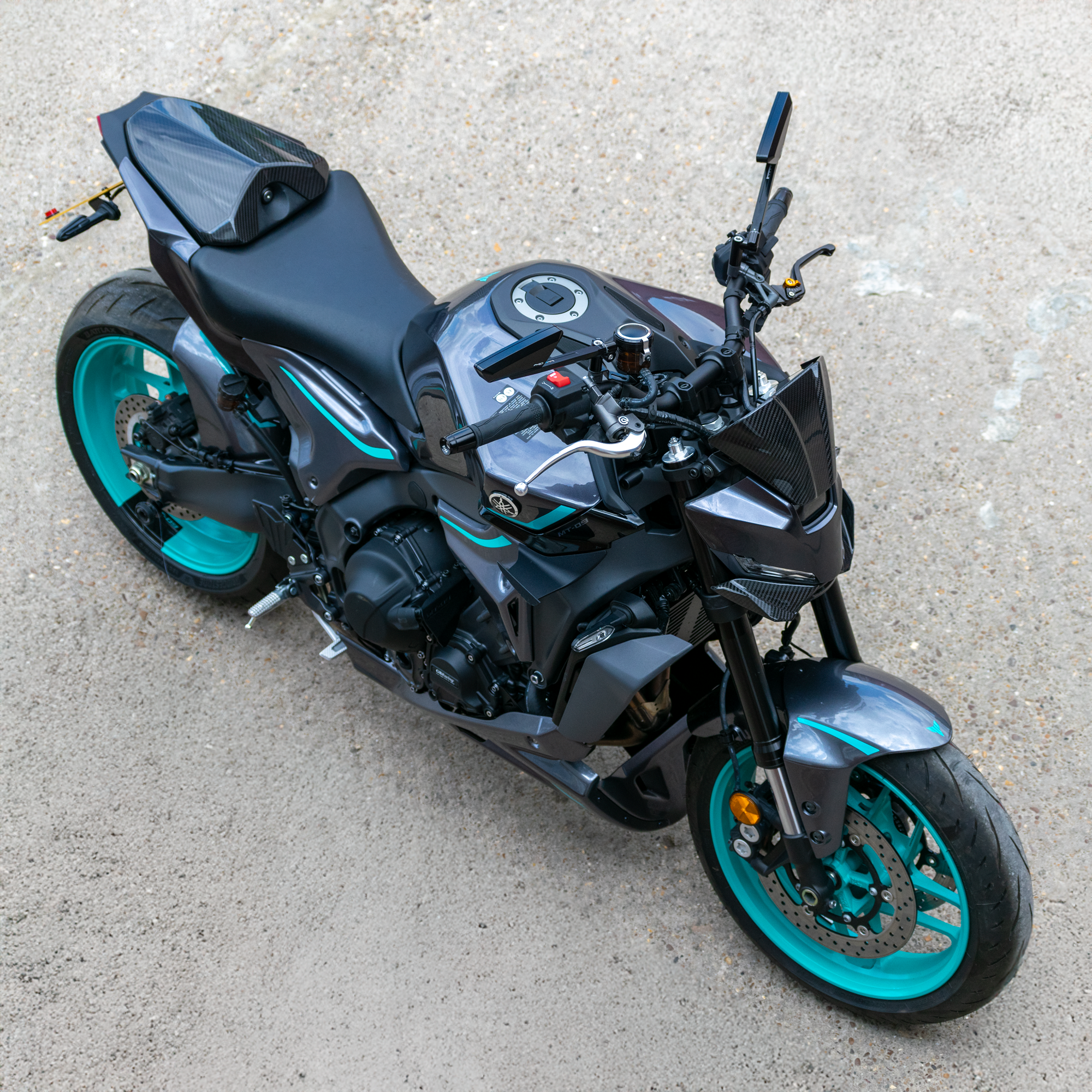 Pyramid Seat Cowl | Carbon Fibre | Yamaha MT-09 inc SP 2024>Current - Pyramid Motorcycle Accessories
