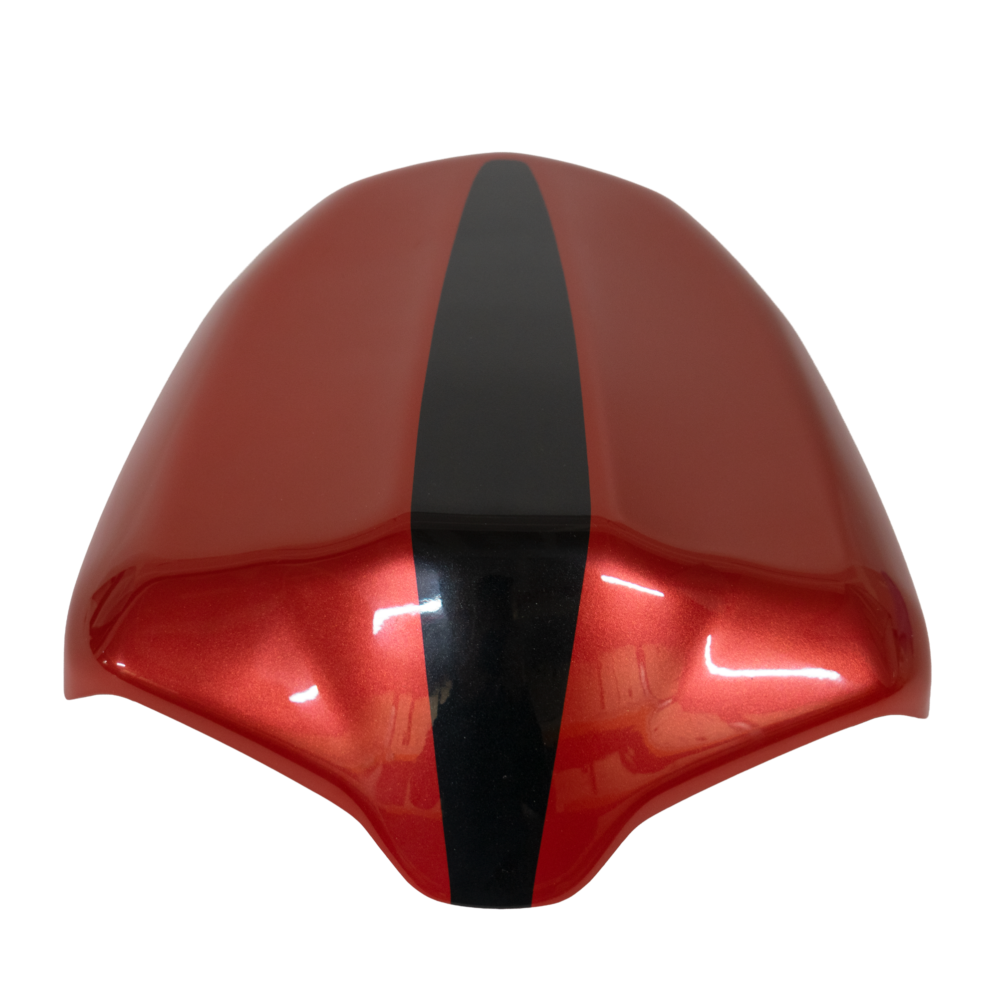 Pyramid Seat Cowl | Carnival Red & Sapphire Black | Triumph Trident 800 2026>Current - Pyramid Motorcycle Accessories