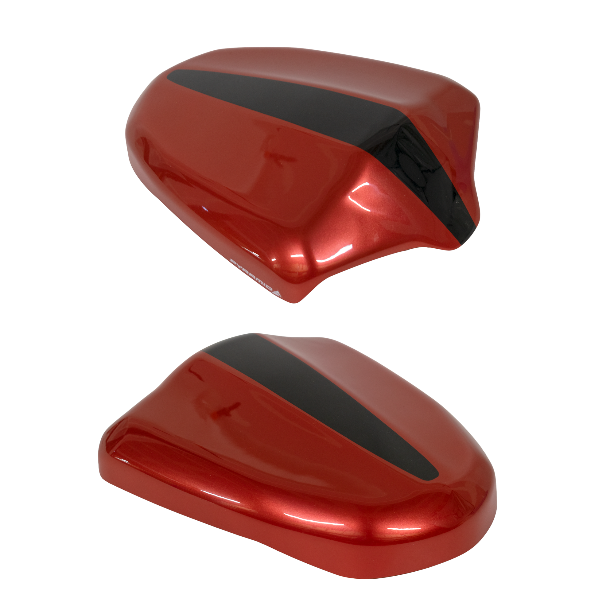 Pyramid Seat Cowl | Carnival Red & Sapphire Black | Triumph Trident 800 2026>Current - Pyramid Motorcycle Accessories