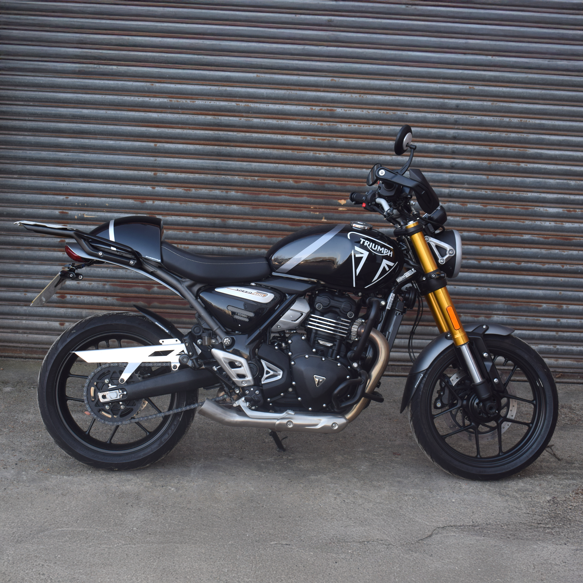 Pyramid Seat Cowl | Graphite Grey | Triumph Tiger Sport 800 2025>Current - Pyramid Motorcycle Accessories