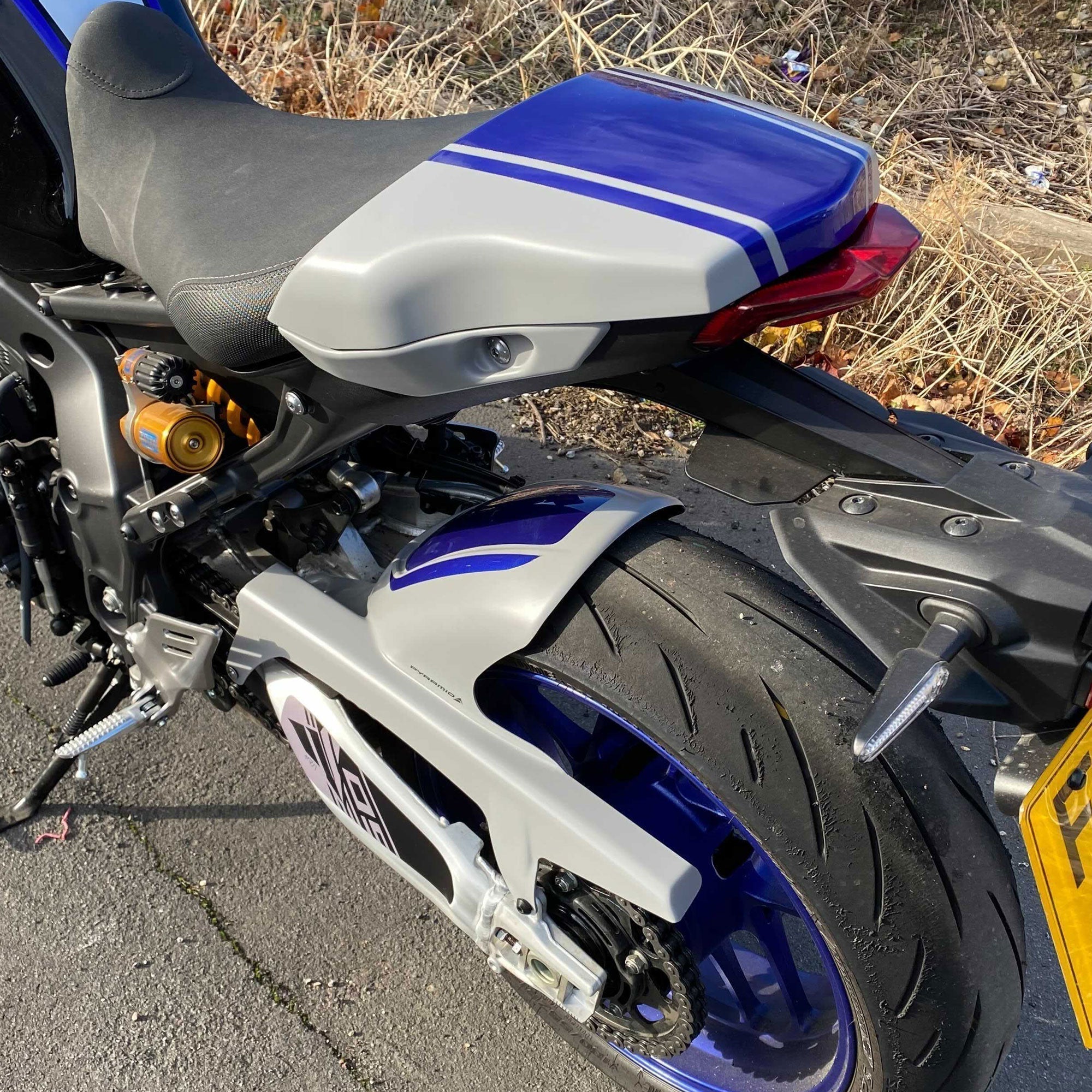 Pyramid Seat Cowl | Matte Black | Yamaha MT-09 2021>2023 - Pyramid Motorcycle Accessories