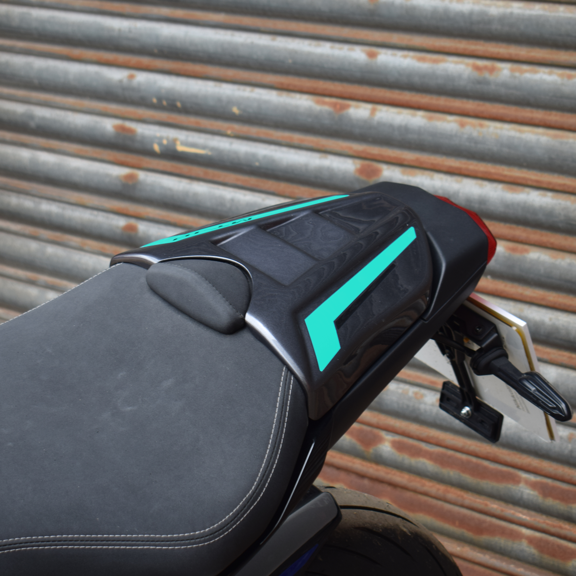 Pyramid Seat Cowl | Midnight Cyan | Yamaha MT-10 2024>Current - Shop name