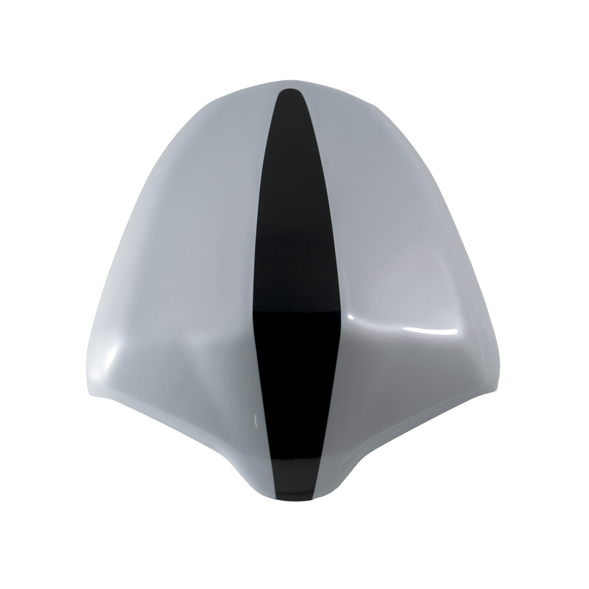Pyramid Seat Cowl | Snowdonia White & Sapphire Black | Triumph Daytona 660 2024>Current - Shop name