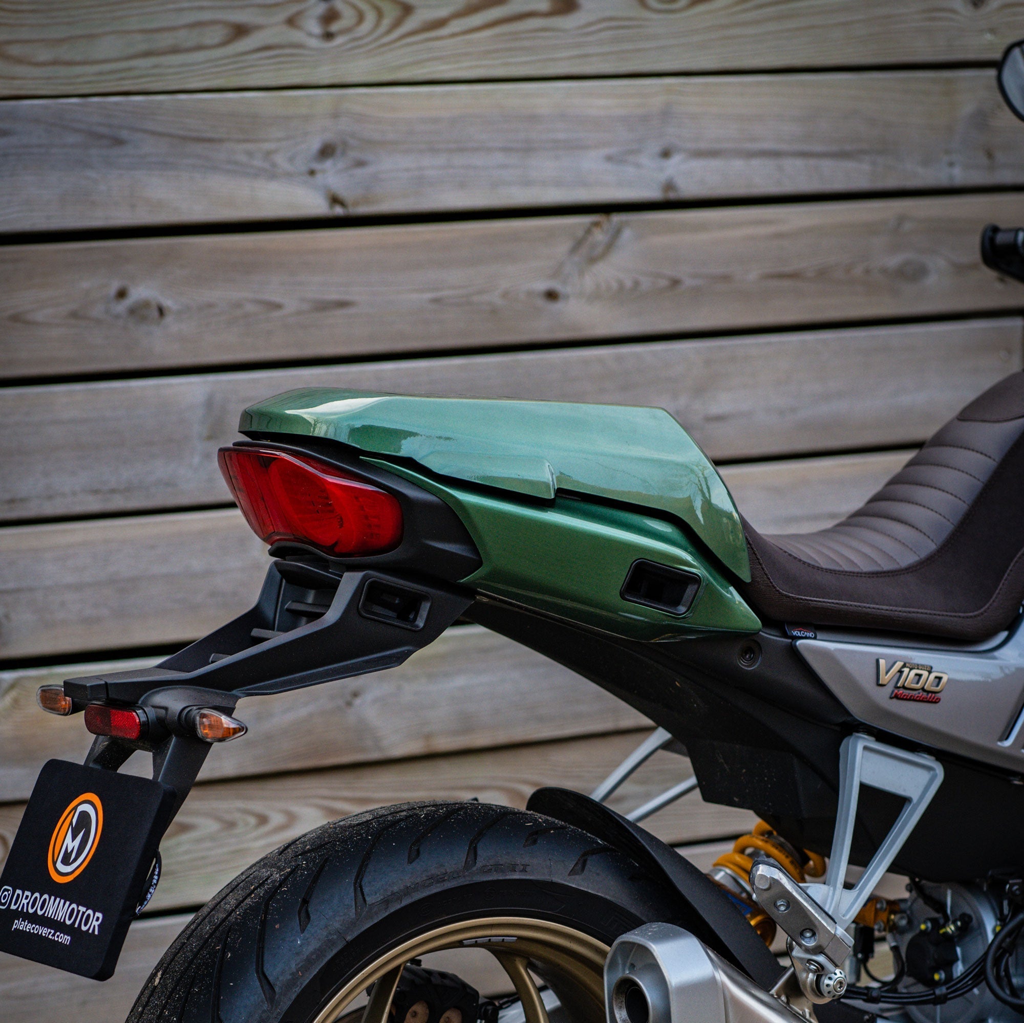 Pyramid Seat Cowl | Verde | Moto Guzzi V100 Mandello S 2022>Current - Shop name
