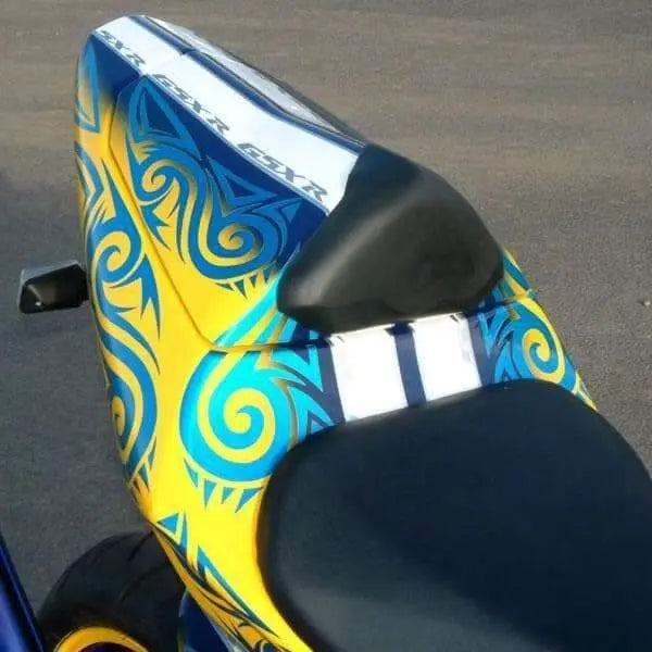 Pyramid Seat Pad | Black | Suzuki GSX-R600 2004>2005 - Shop name