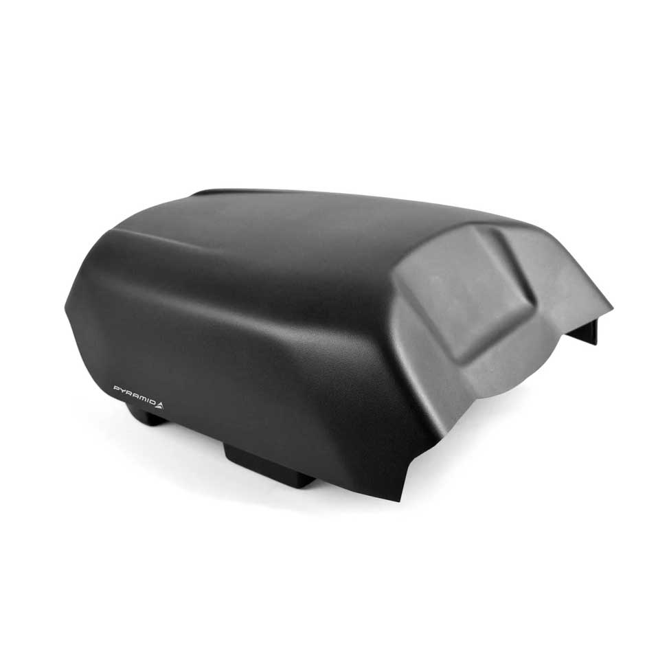 Pyramid Seat Pod | Matte Black | Yamaha Tracer 900 GT 2018>2020 - Pyramid Motorcycle Accessories