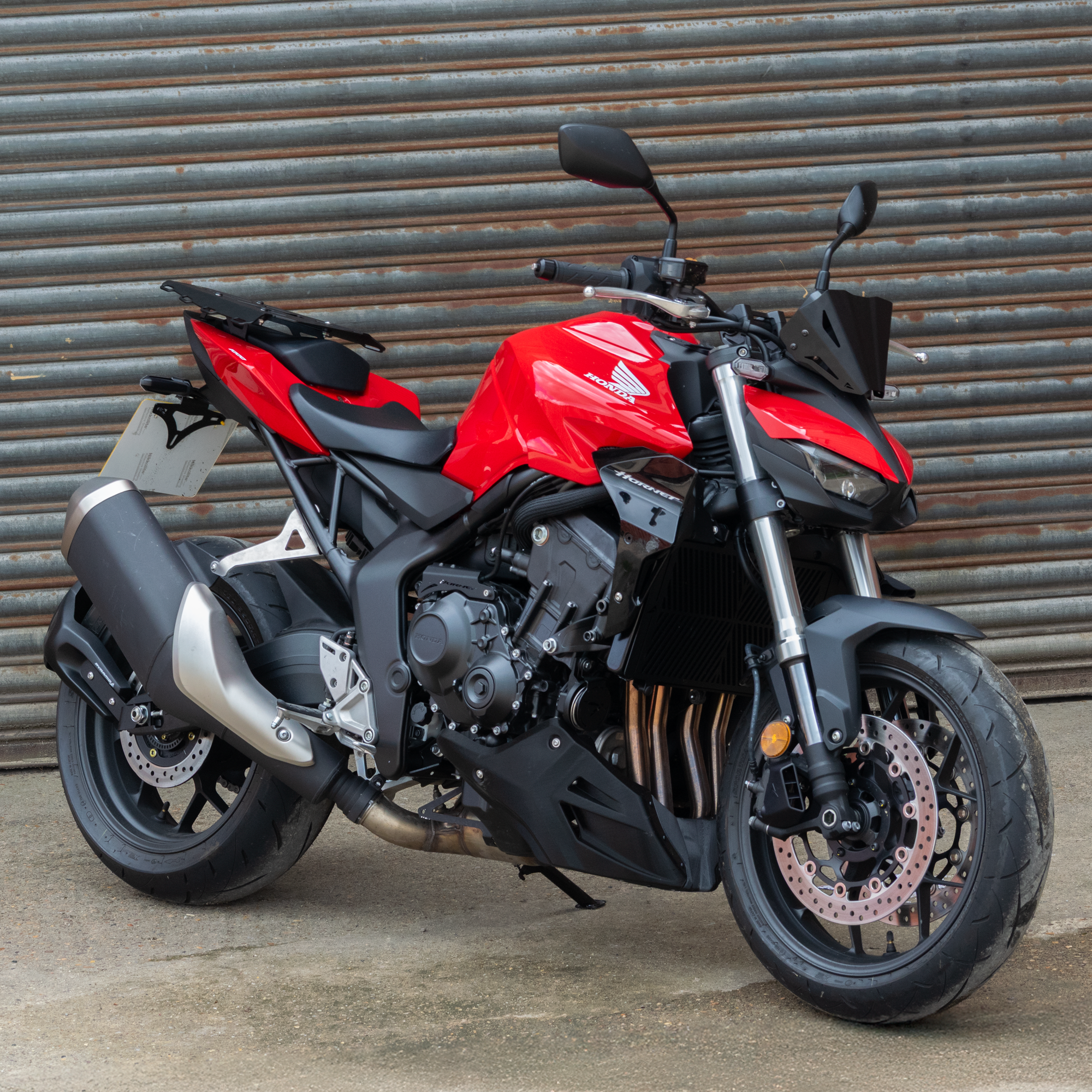 Pyramid Seat Rack | Matte Black | Honda CB1000 Hornet inc SP 2025>Current - Shop name