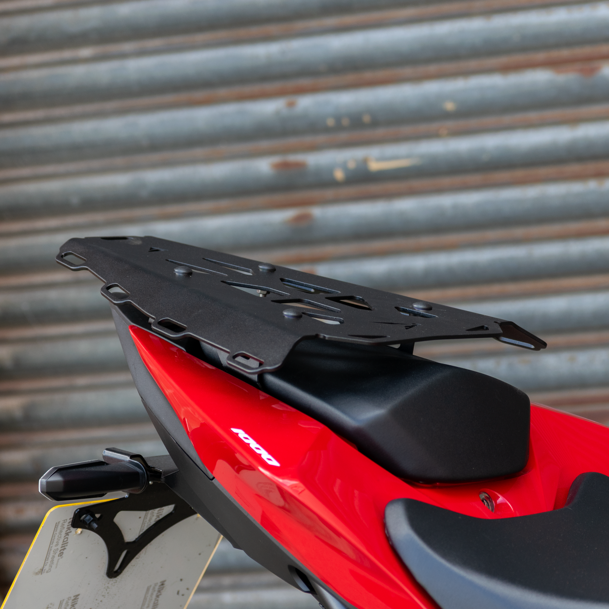 Pyramid Seat Rack | Matte Black | Honda CB1000 Hornet inc SP 2025>Current - Shop name