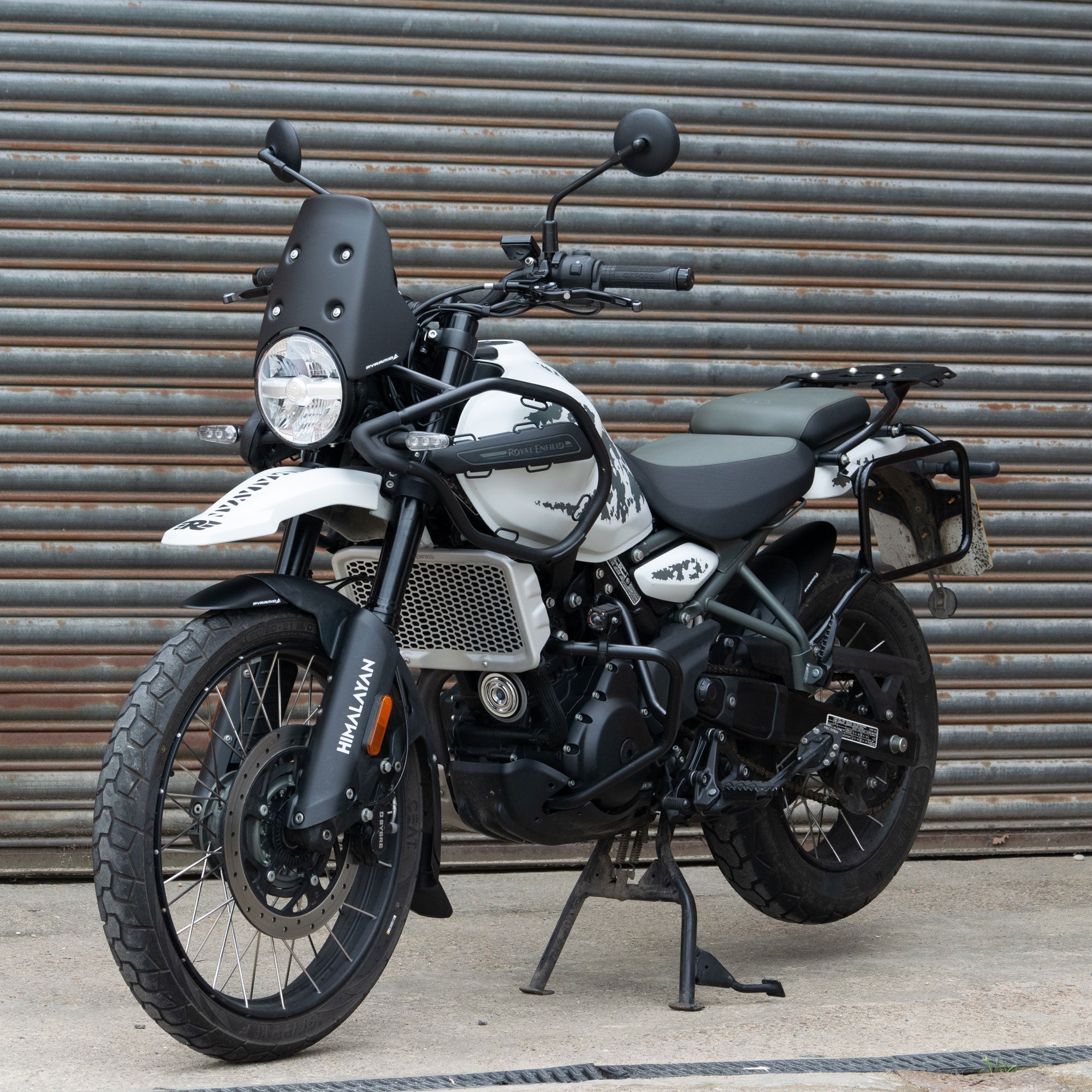 Pyramid Pillion Seat Rack | Matte Black | Royal Enfield Himayalan 450 2023>Current (Copy) - Pyramid Motorcycle Accessories