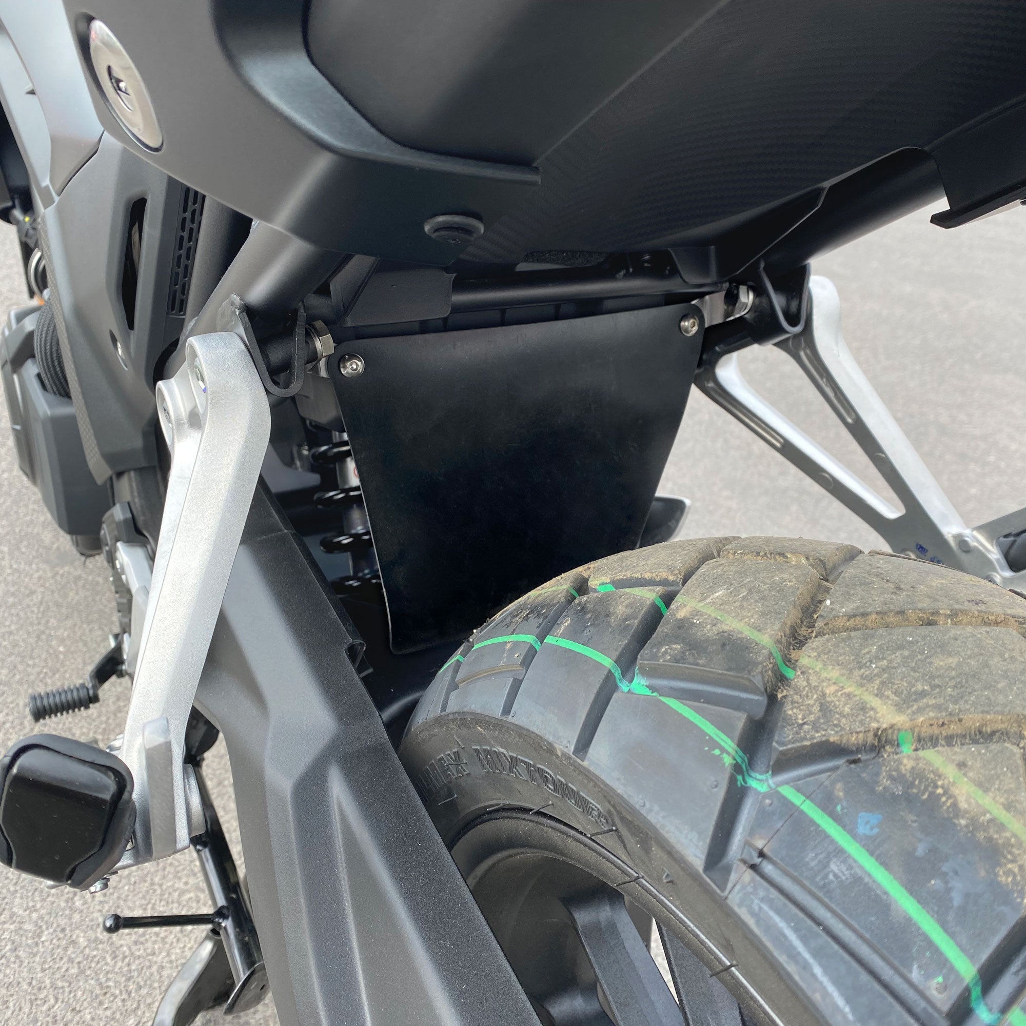 Pyramid Shock Shield | Black | Honda CB 500 X 2019>2024 - Pyramid Motorcycle Accessories
