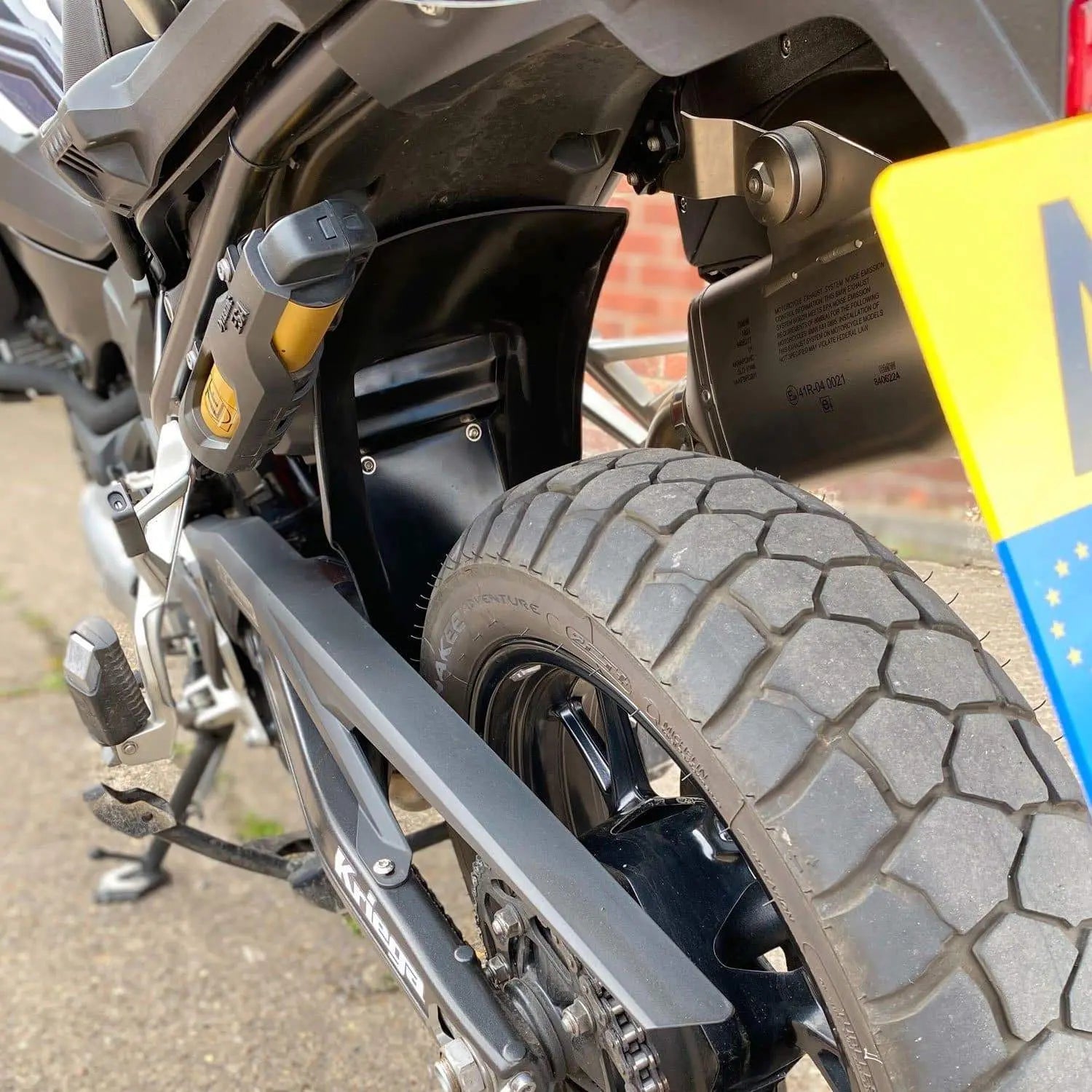 Pyramid Shock Shield | Matte Black | BMW F 750 GS 2018>Current - Shop name
