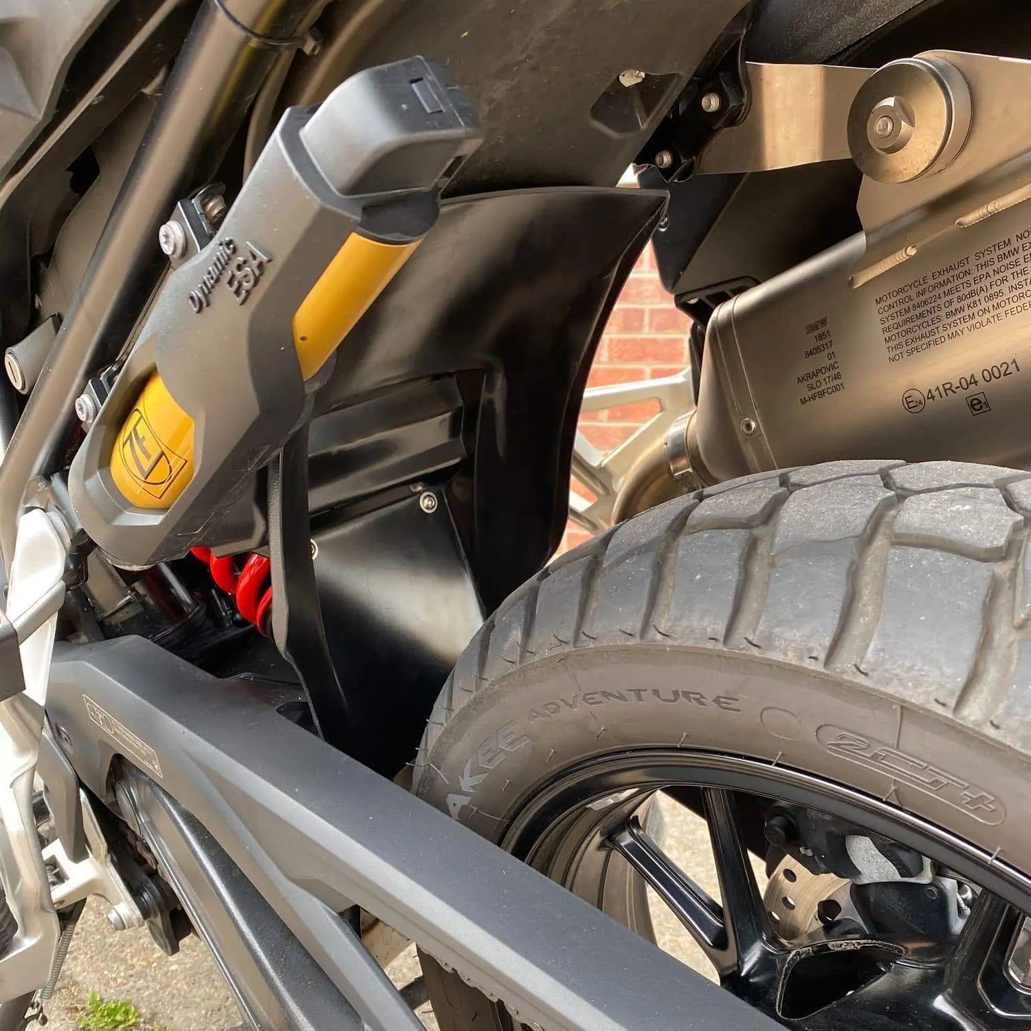 Pyramid Shock Shield | Matte Black | BMW F 750 GS 2018>Current - Shop name
