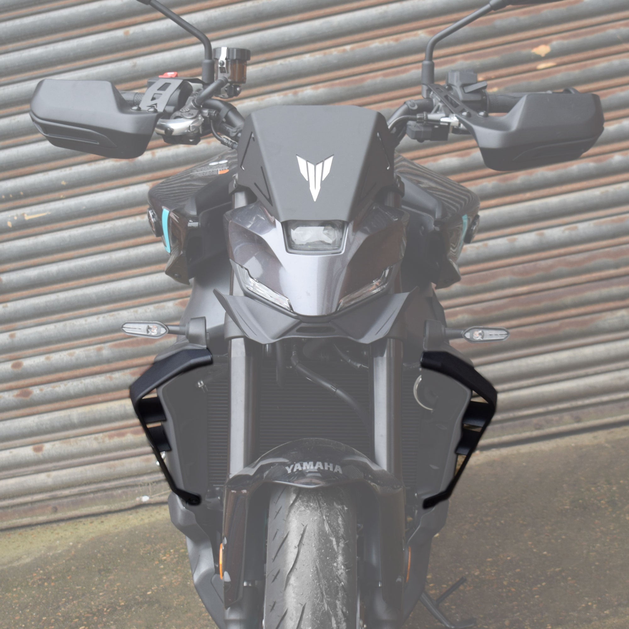 Pyramid Side Wings | Matte Black | Yamaha MT-09 2024>Current - Pyramid Motorcycle Accessories