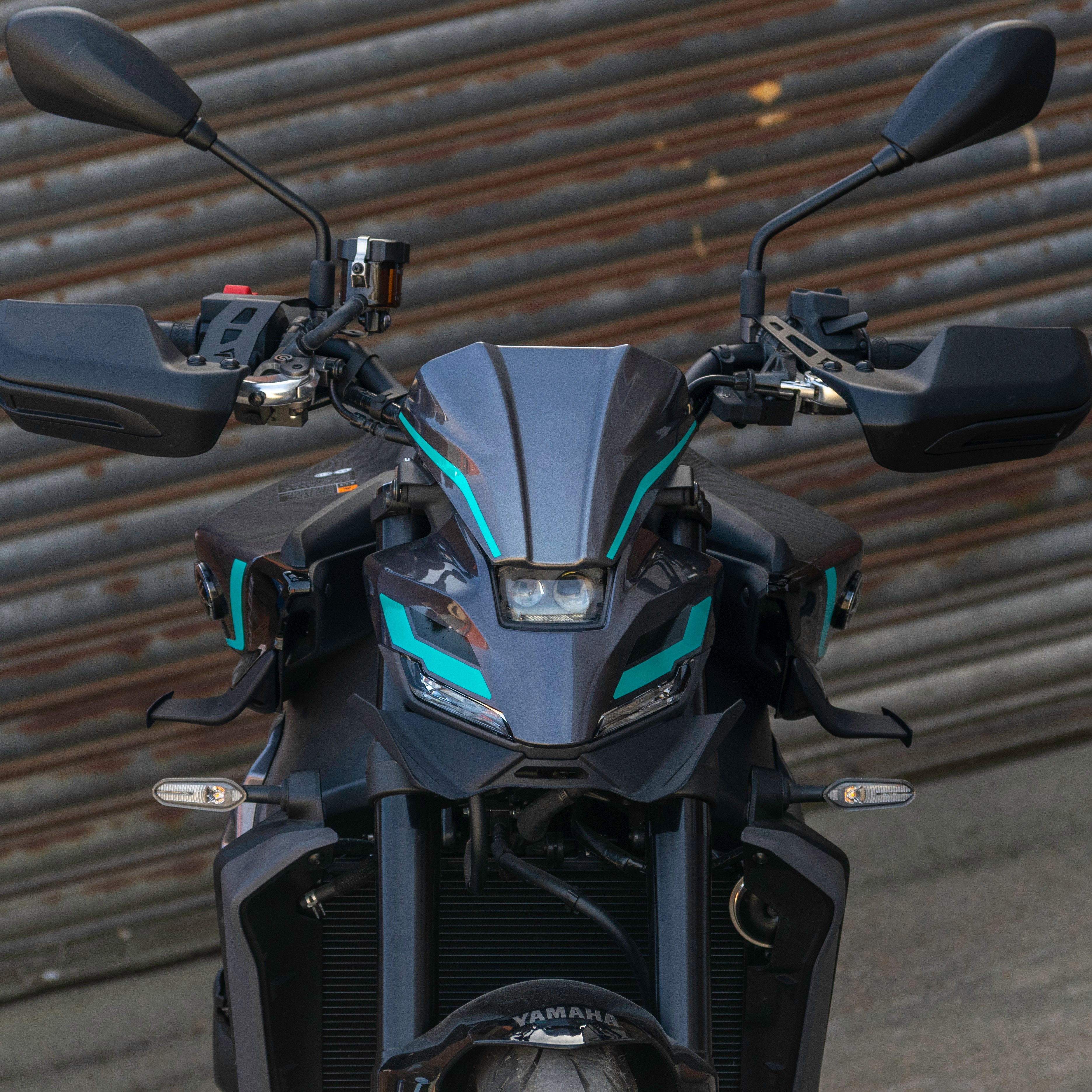 Pyramid Side Wings | Matte Black | Yamaha MT-09 inc SP 2024>Current - Pyramid Motorcycle Accessories