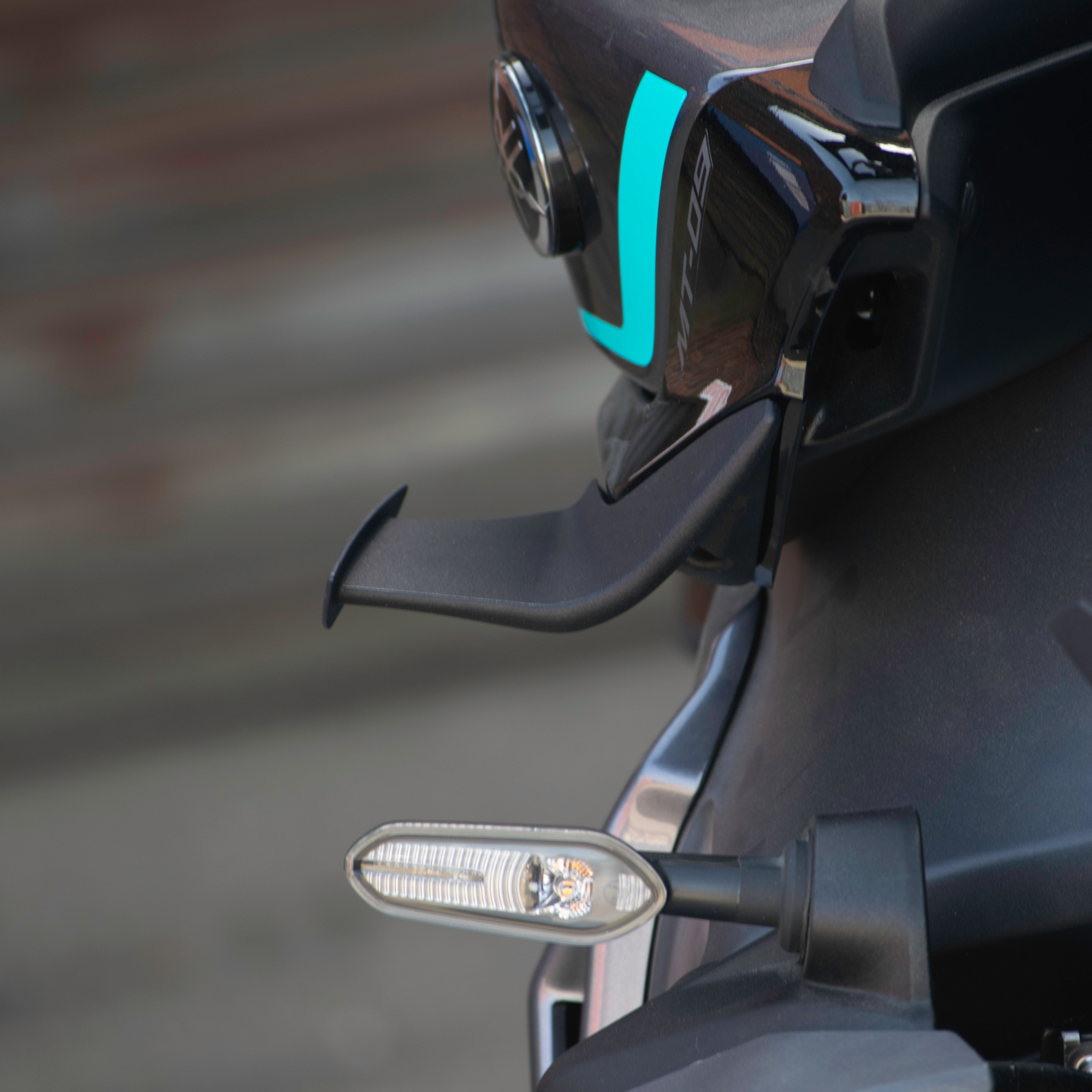 Pyramid Side Wings | Matte Black | Yamaha MT-09 inc SP 2024>Current - Pyramid Motorcycle Accessories