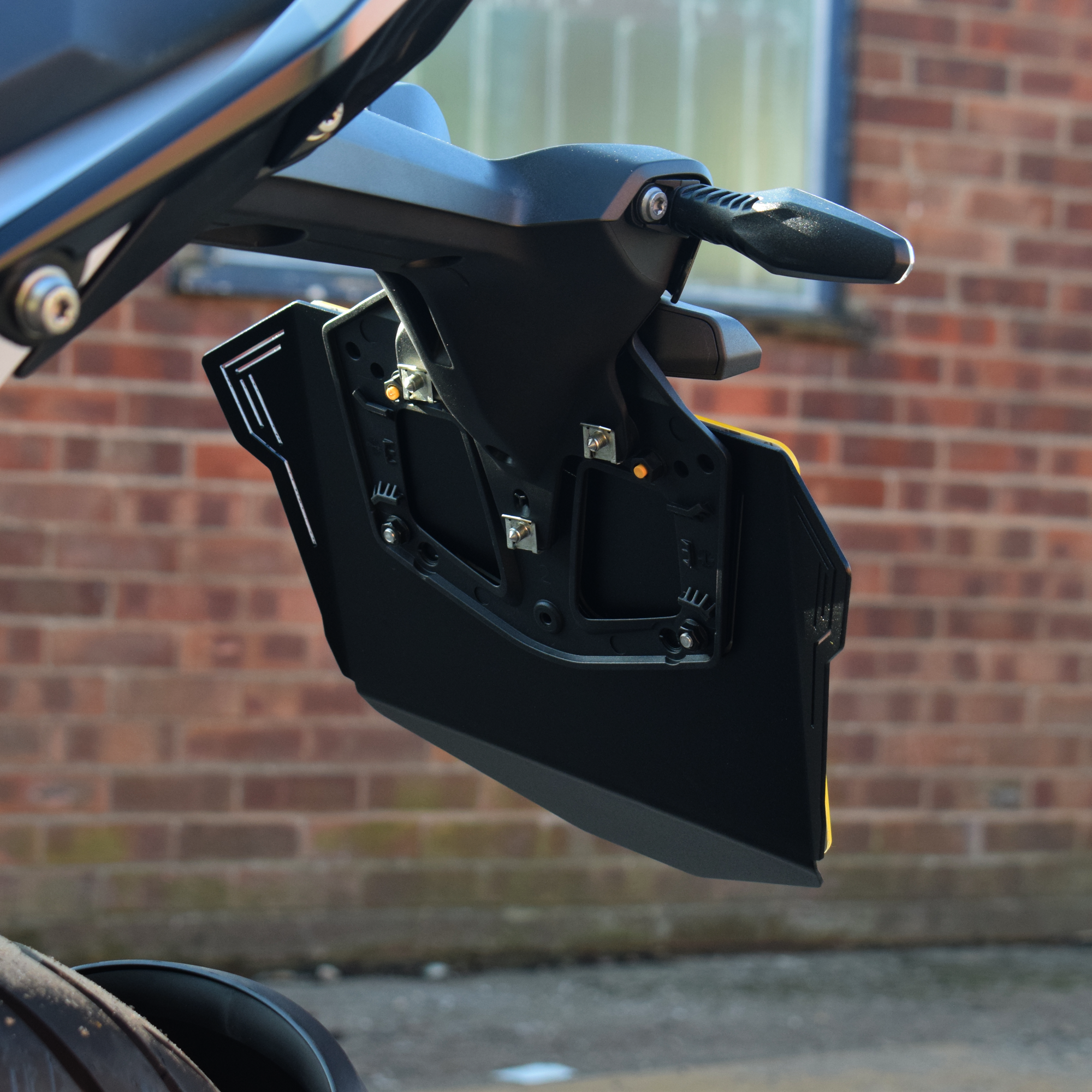 Pyramid Splash Plate | Matte Black | BMW R 1300 GS 2023>Current - Shop name