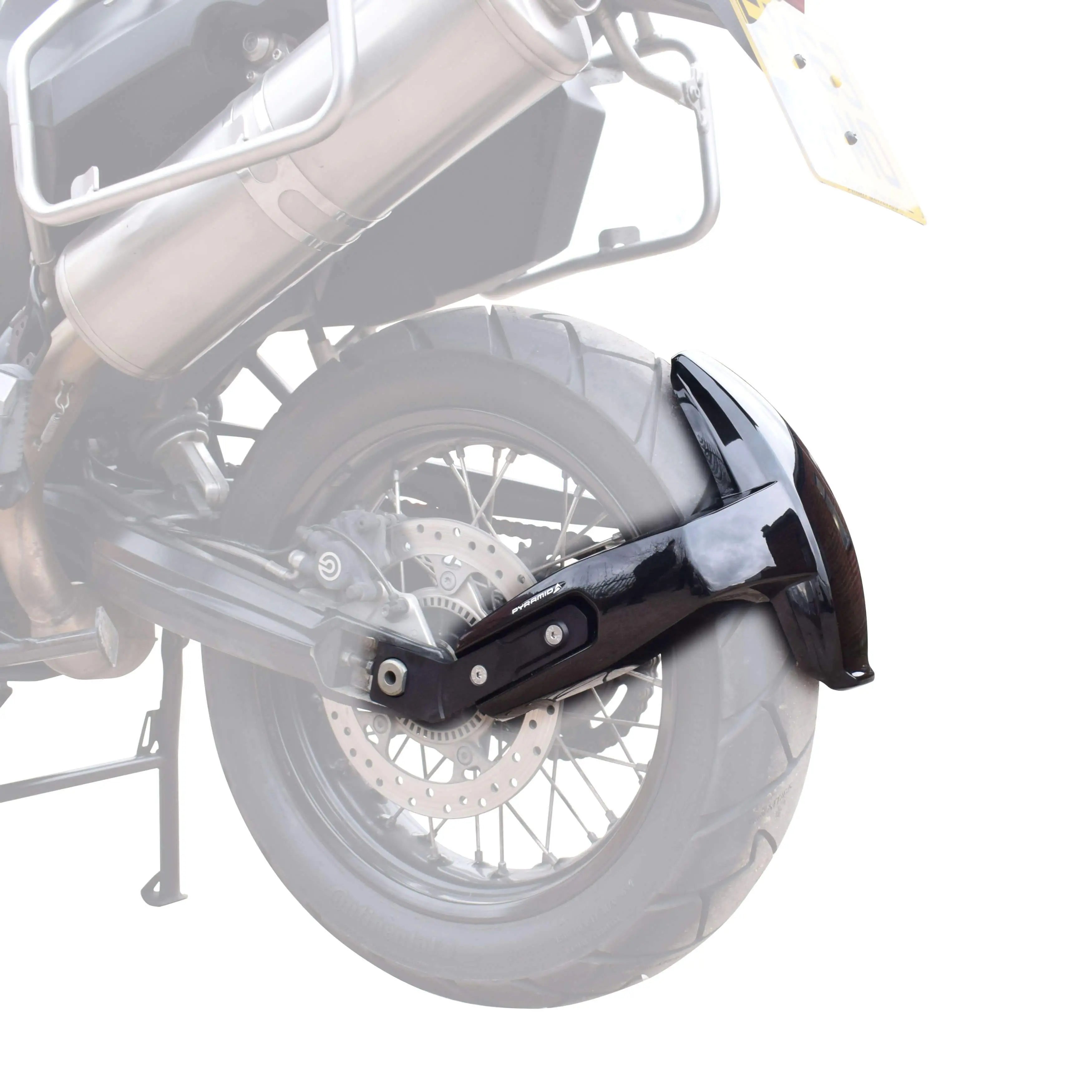 Pyramid Spray Guard | Gloss Black | BMW F 700 GS 2012>2017 - Shop name