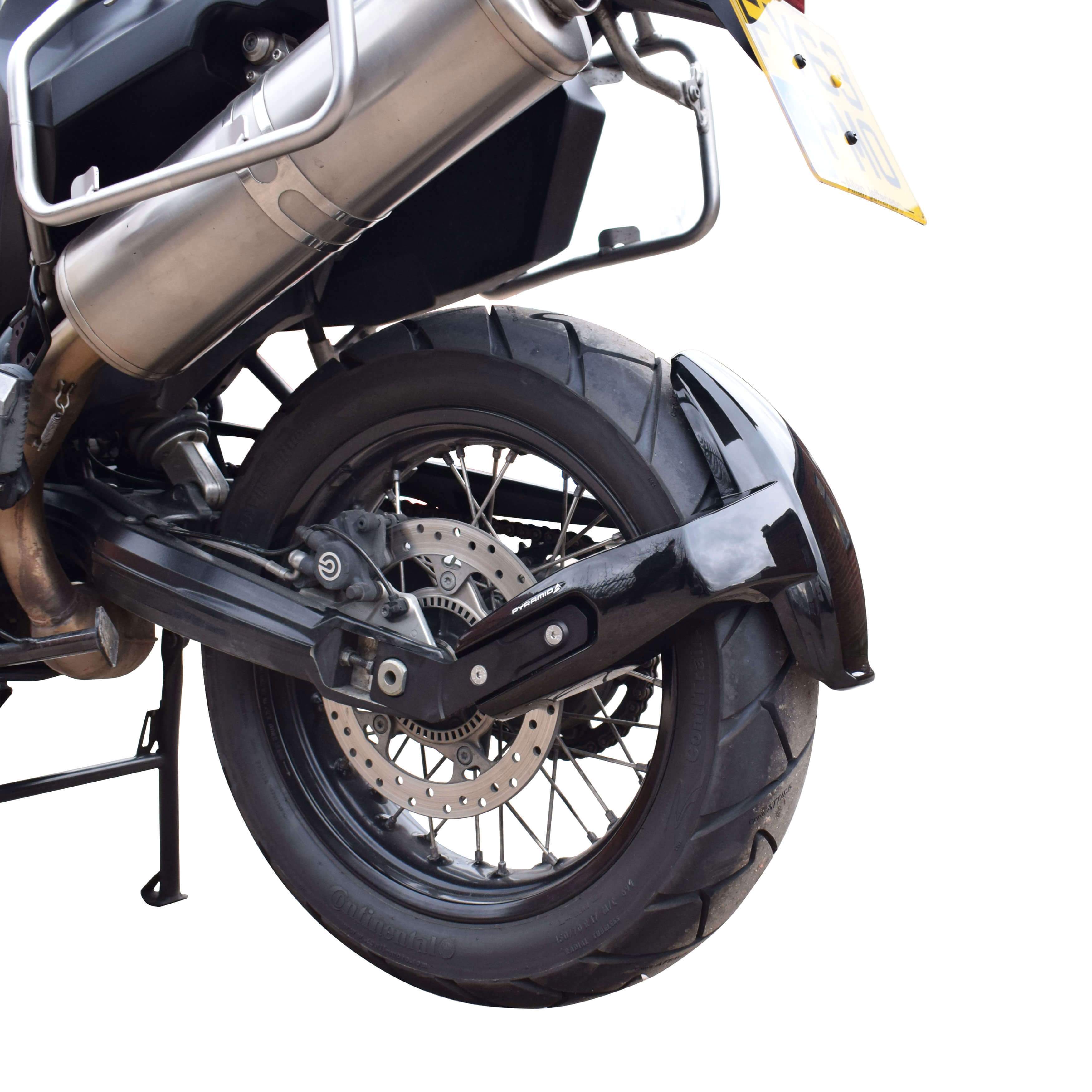 Pyramid Spray Guard | Gloss Black | BMW F 800 GS 2008>2017 - Shop name