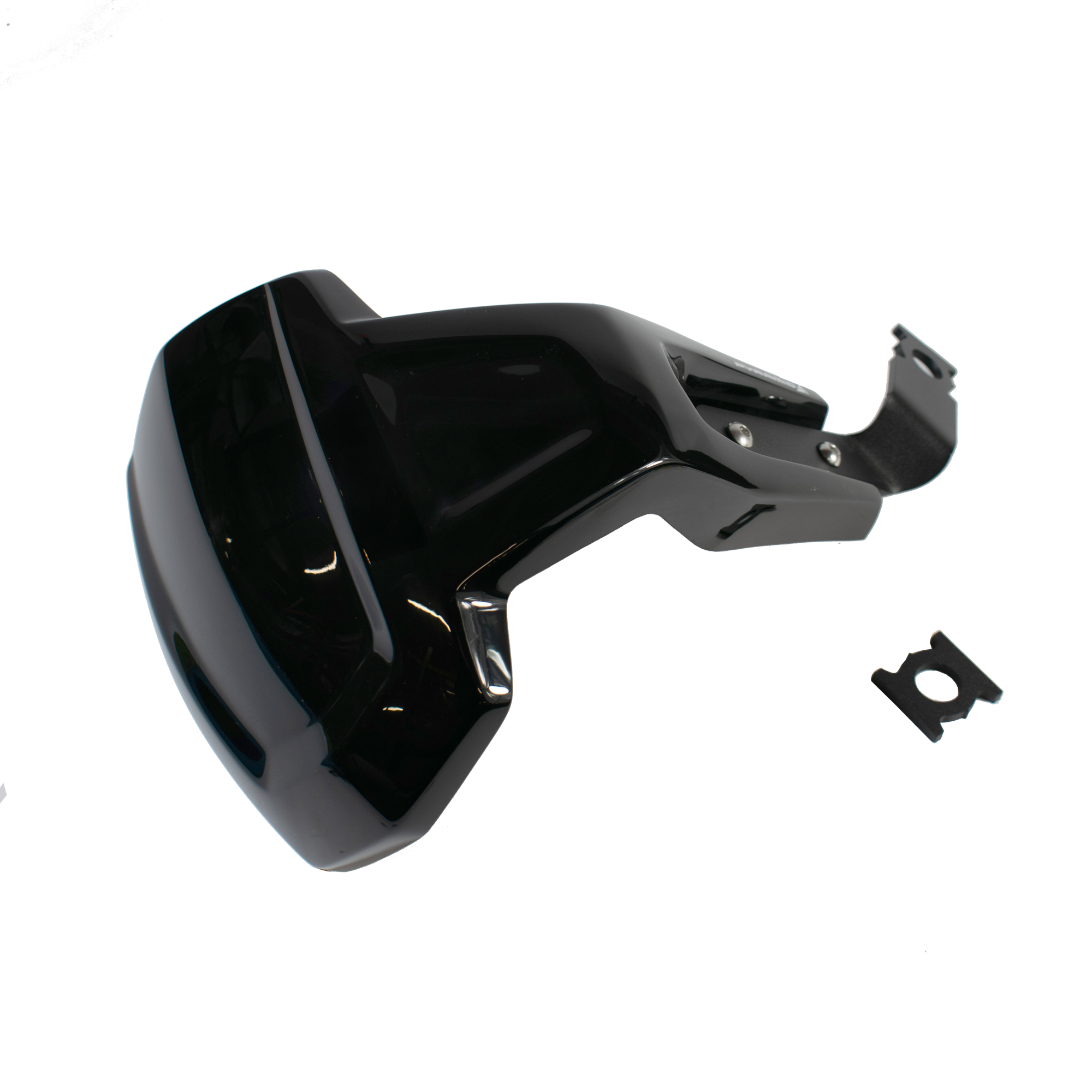 Pyramid Spray Guard | Gloss Black | Honda CB1000 Hornet inc SP 2025>Current - Shop name