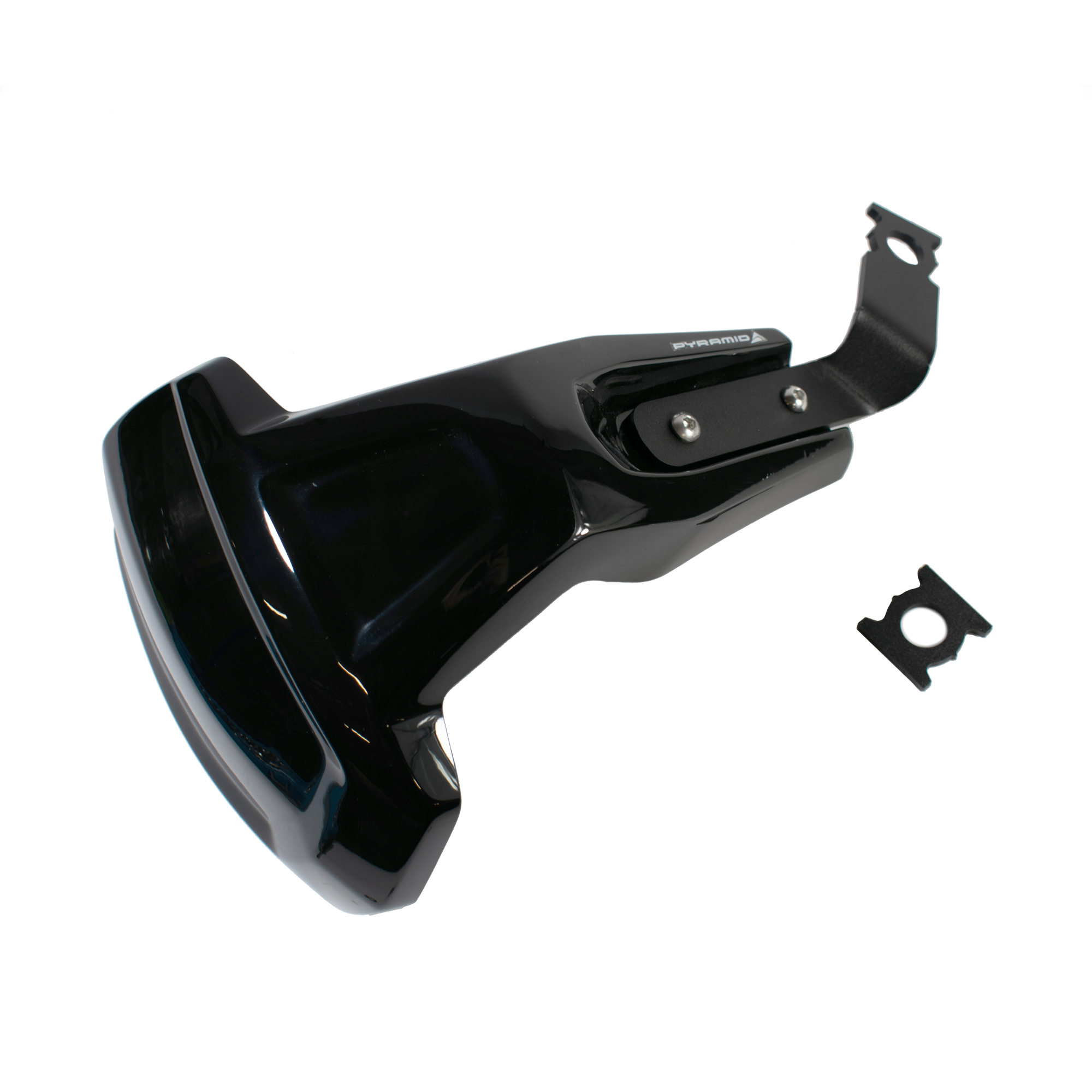 Pyramid Spray Guard | Gloss Black | Honda CB1000 Hornet inc SP 2025>Current - Shop name