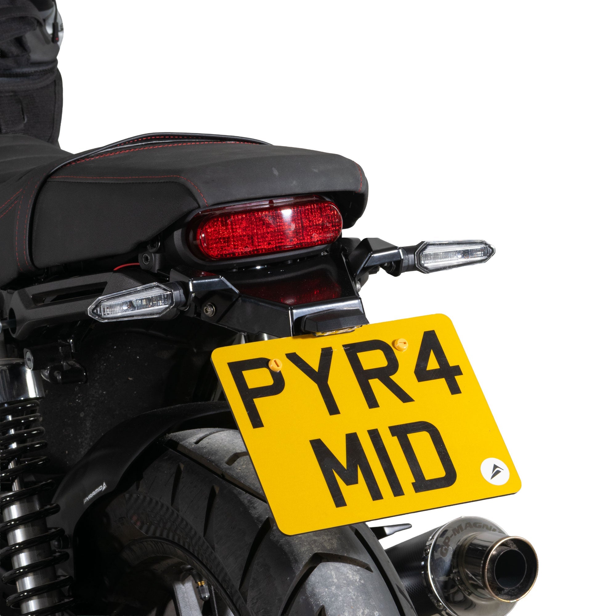 Pyramid Tail Tidy | Matte Black | Honda GB350S 2025>Current - Shop name