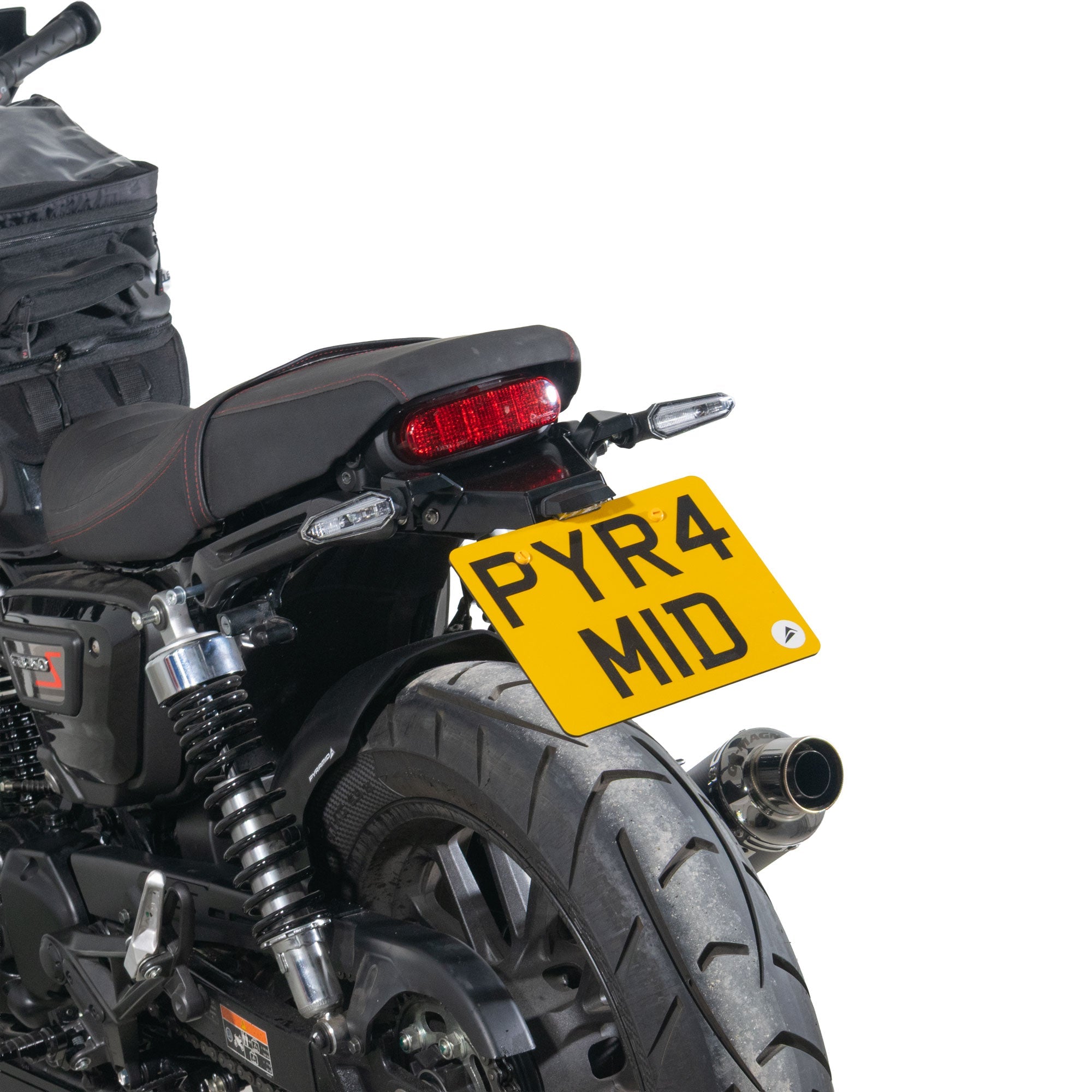 Pyramid Tail Tidy | Matte Black | Honda GB350S 2025>Current - Shop name