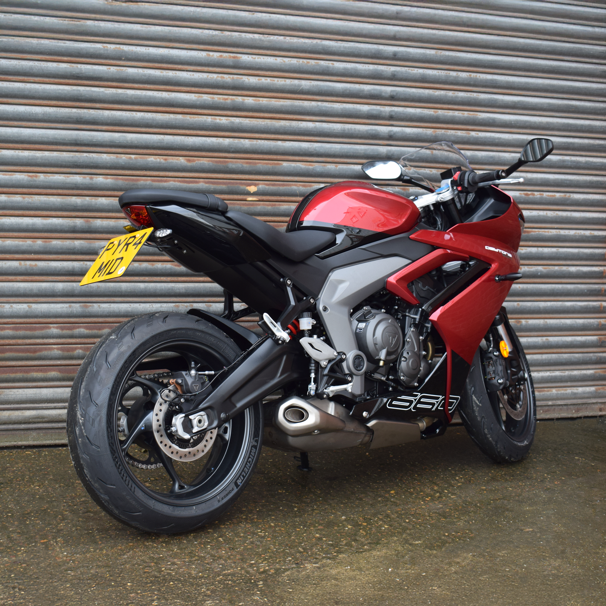 Pyramid Tail Tidy | Matte Black | Triumph Daytona 660 2024>CurrentΒ -Β Shop name