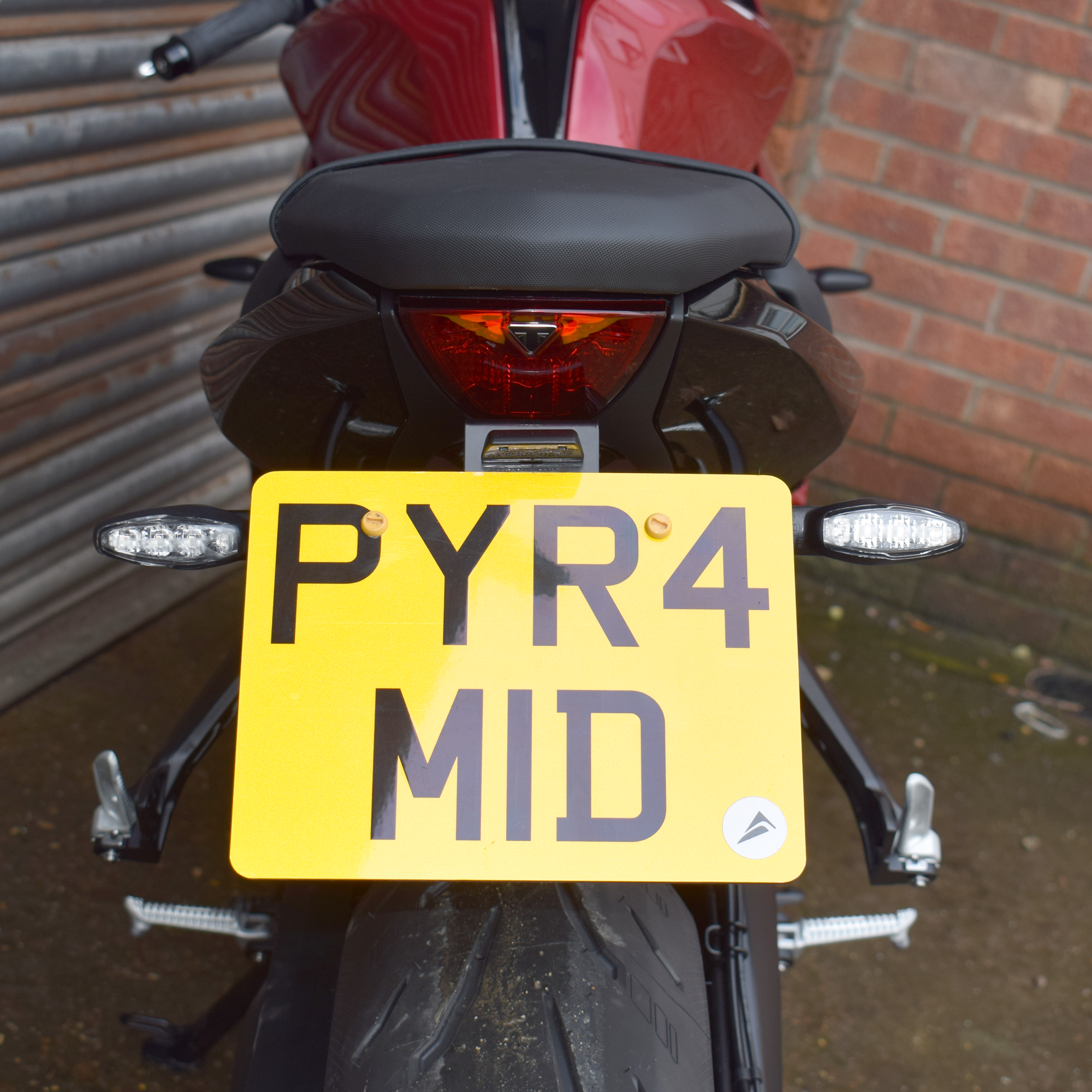 Pyramid Tail Tidy | Matte Black | Triumph Daytona 660 2024>CurrentΒ -Β Shop name