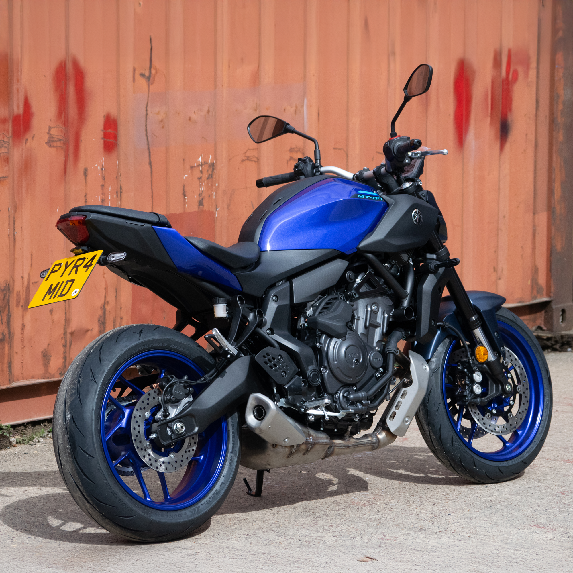 Pyramid Tail Tidy | Matte Black | Yamaha MT-07 2025>CurrentΒ -Β Shop name