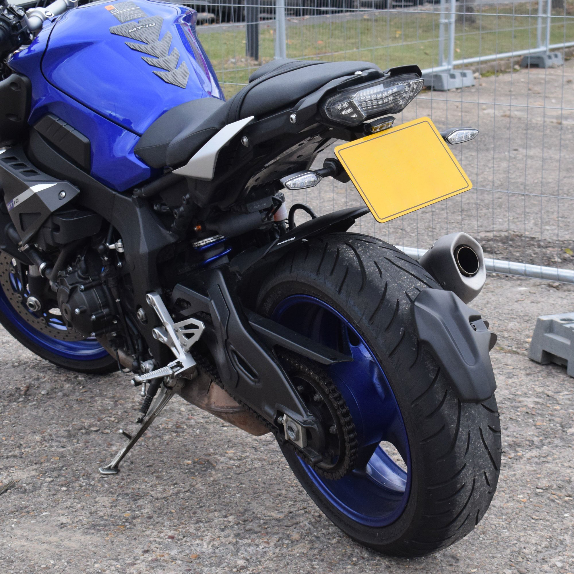 Pyramid Tail Tidy | Matte Black | Yamaha MT-10 2016>2021-Tail Tidies-Pyramid Motorcycle Accessories