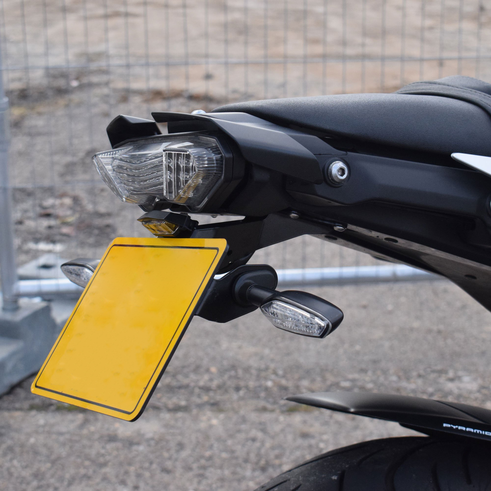Pyramid Tail Tidy | Matte Black | Yamaha MT-10 2016>Current - Pyramid Motorcycle Accessories