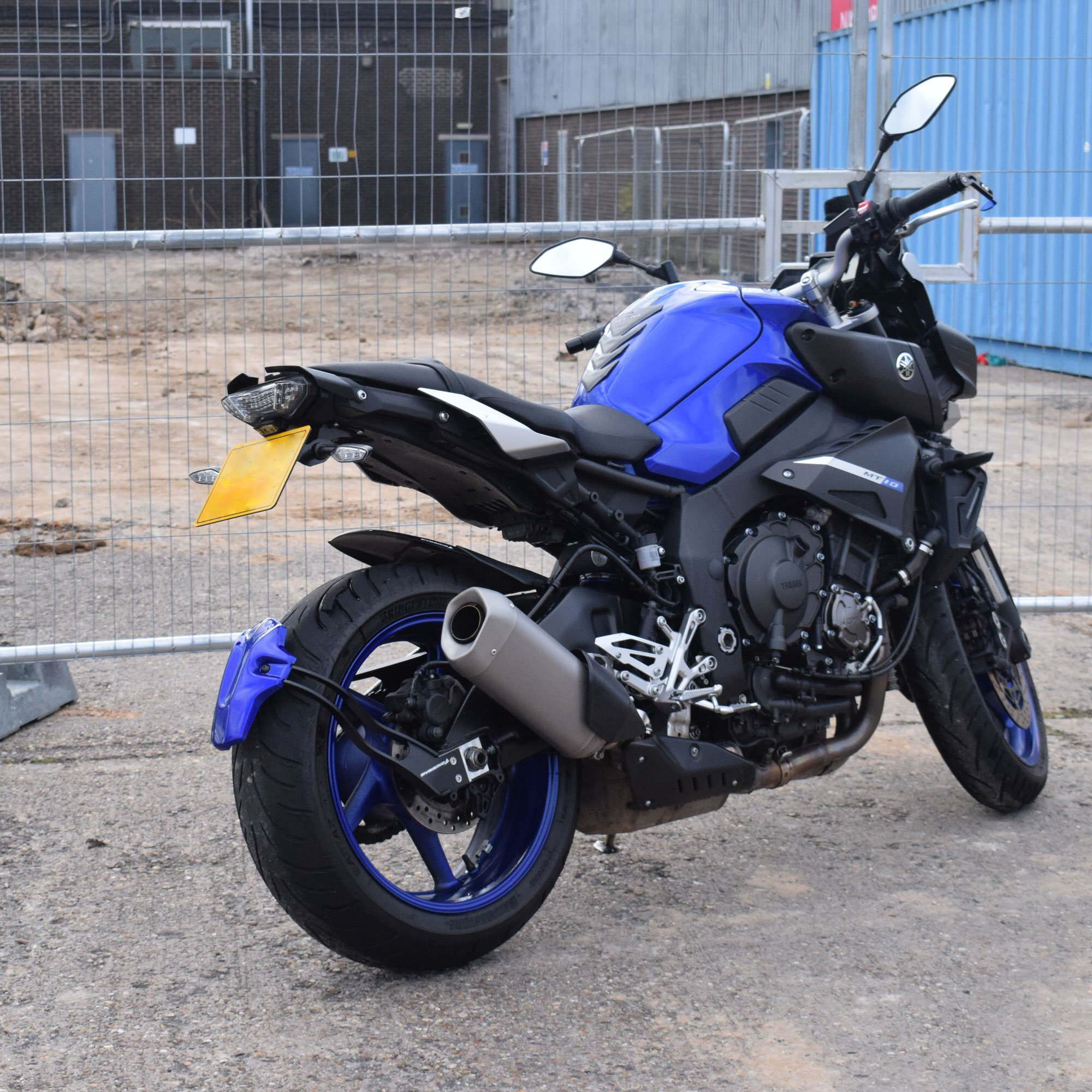 Pyramid Tail Tidy | Matte Black | Yamaha MT-10 SP 2016>Current - Pyramid Motorcycle Accessories