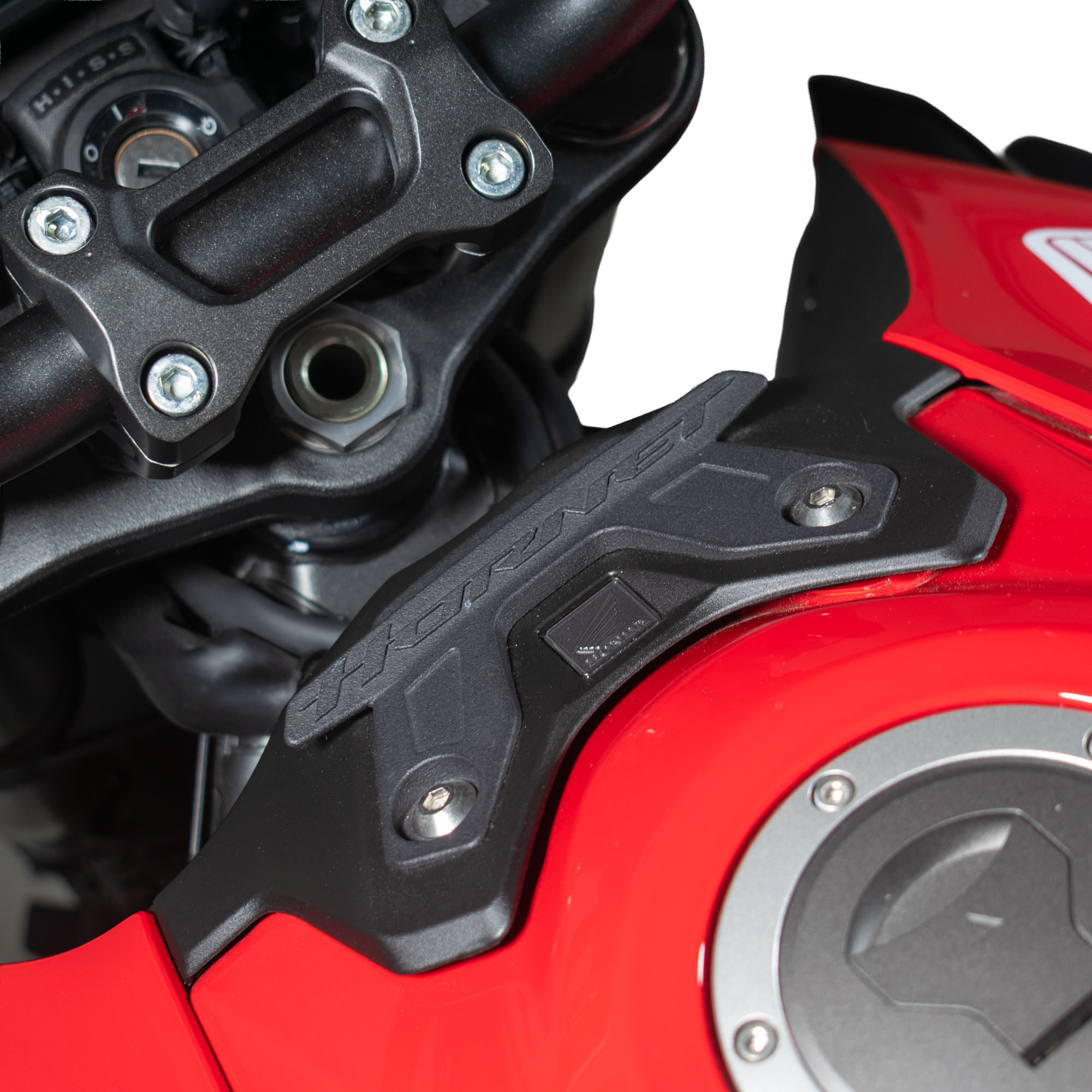 Pyramid Tank Ornament | Matte Black | Honda CB1000 Hornet (inc SP) 2025>Current - Pyramid Motorcycle Accessories