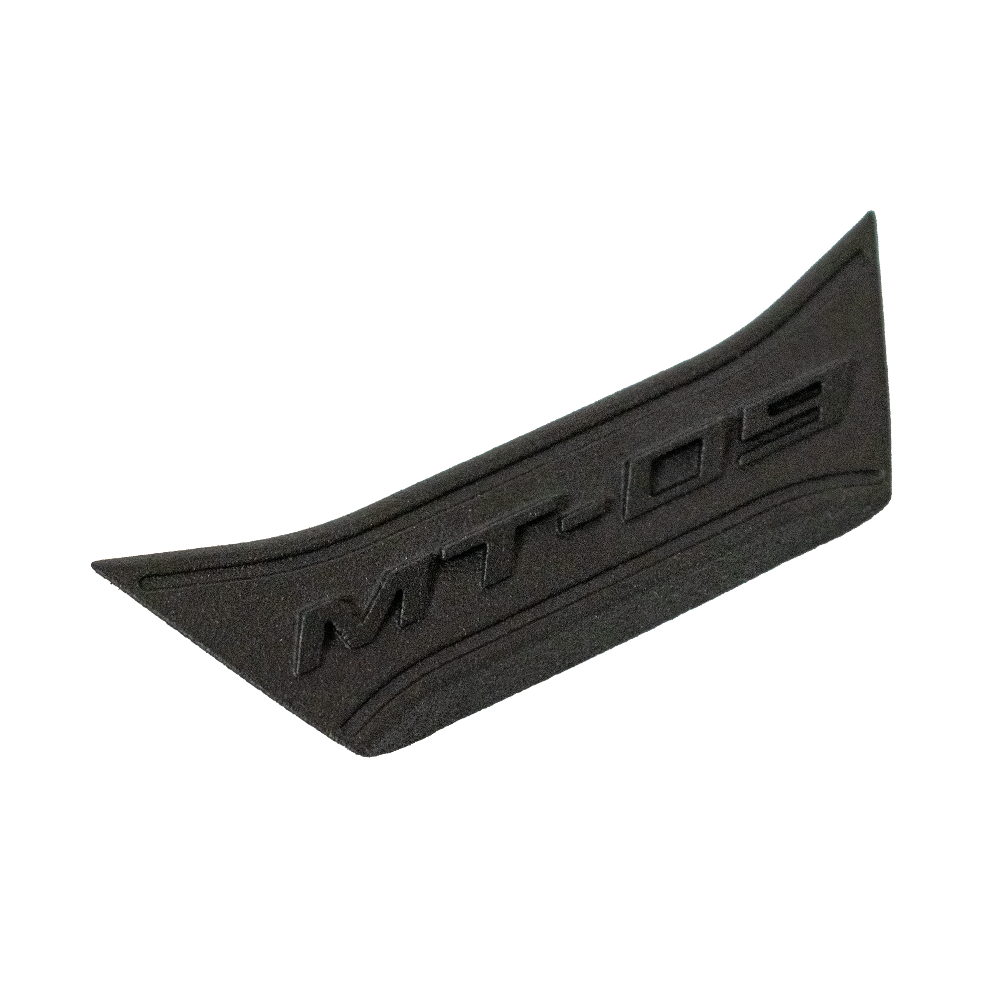 Pyramid Tank Ornament | Matte Black | Yamaha MT-09 inc SP 2024>Current - Pyramid Motorcycle Accessories