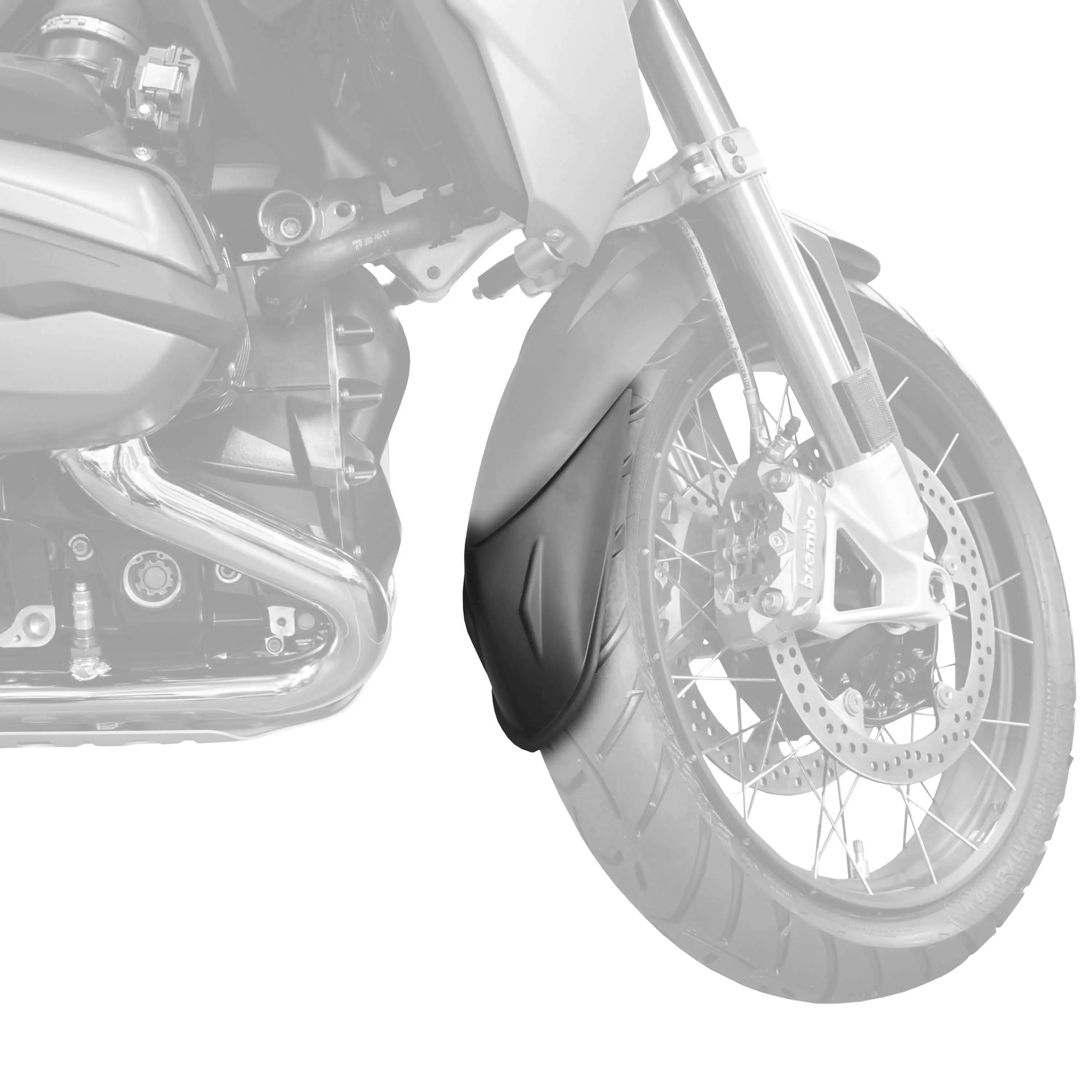 Pyramid Uber Extenda Fenda | Matte Black | BMW R 1250 GS 2019>2024 - Shop name