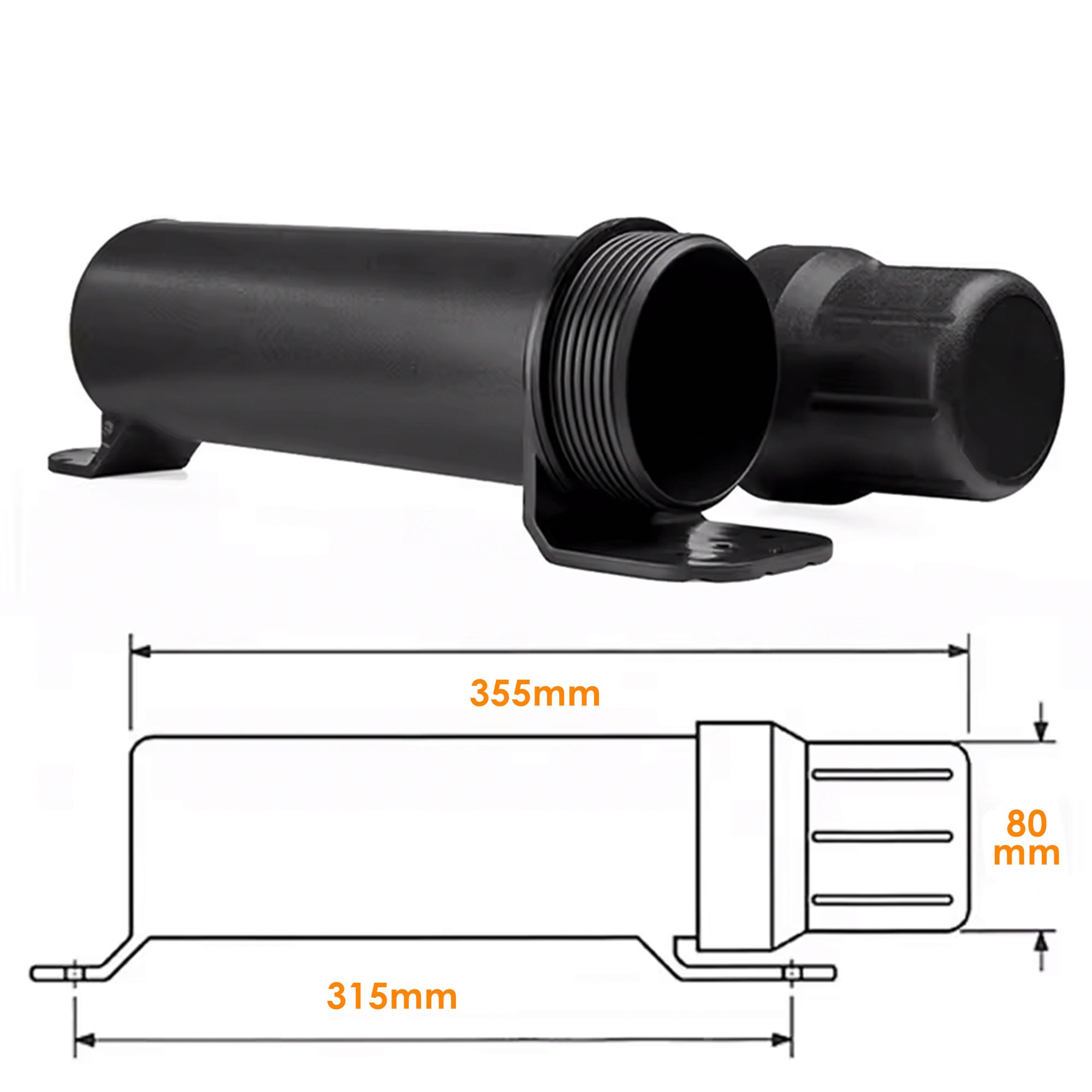 Pyramid Universal Waterproof Storage Tube - 1.5L Capacity - Shop name