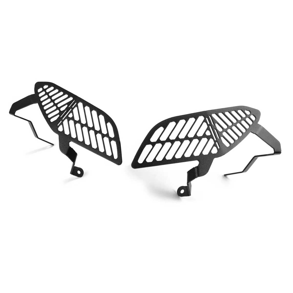Pyramid Upper Headlight Guards | Matte Black | Yamaha Tracer 9 GT/GT+ 2021>2024 - Pyramid Motorcycle Accessories