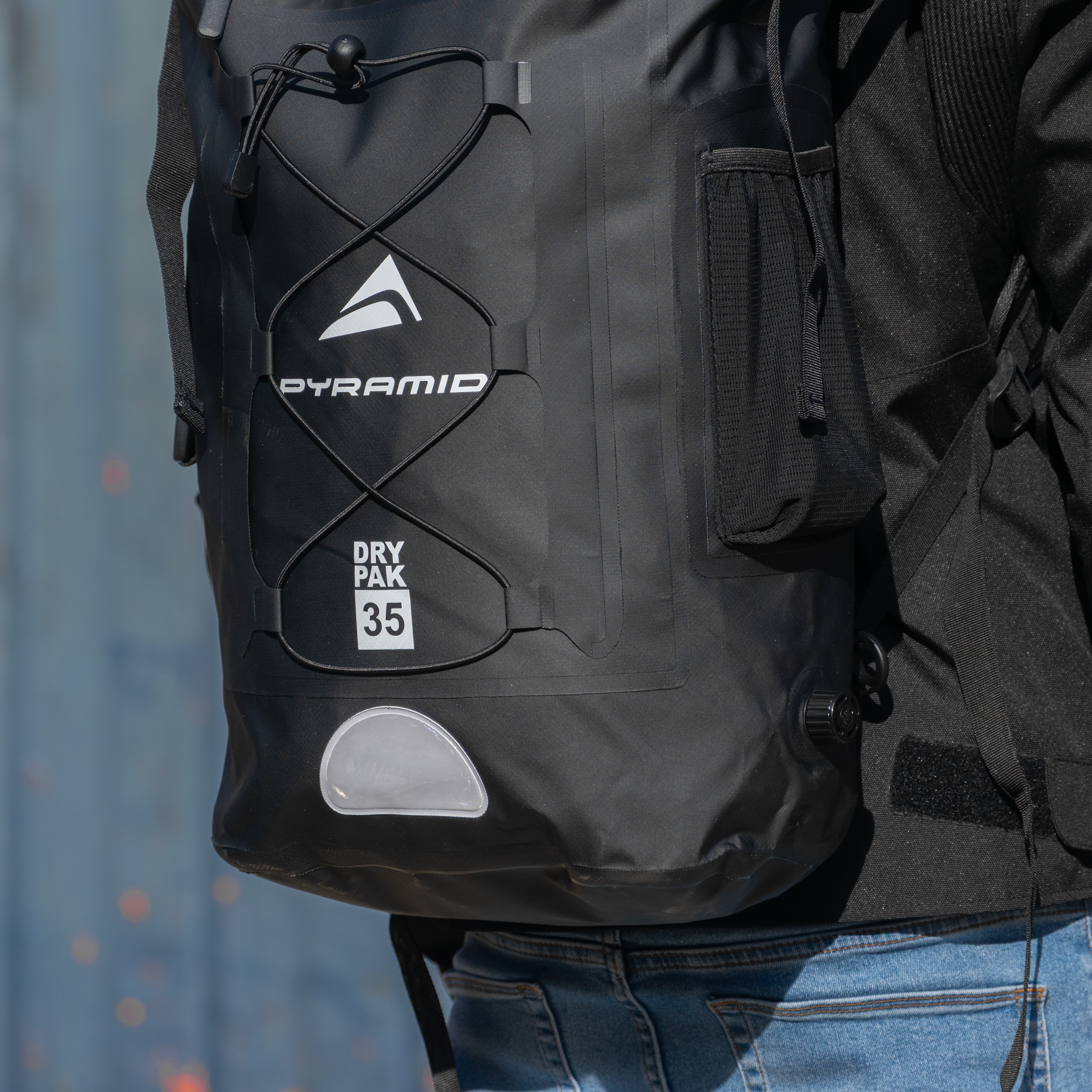Pyramid Waterproof 35L Motorcycle Backpack | Black -  Shop name