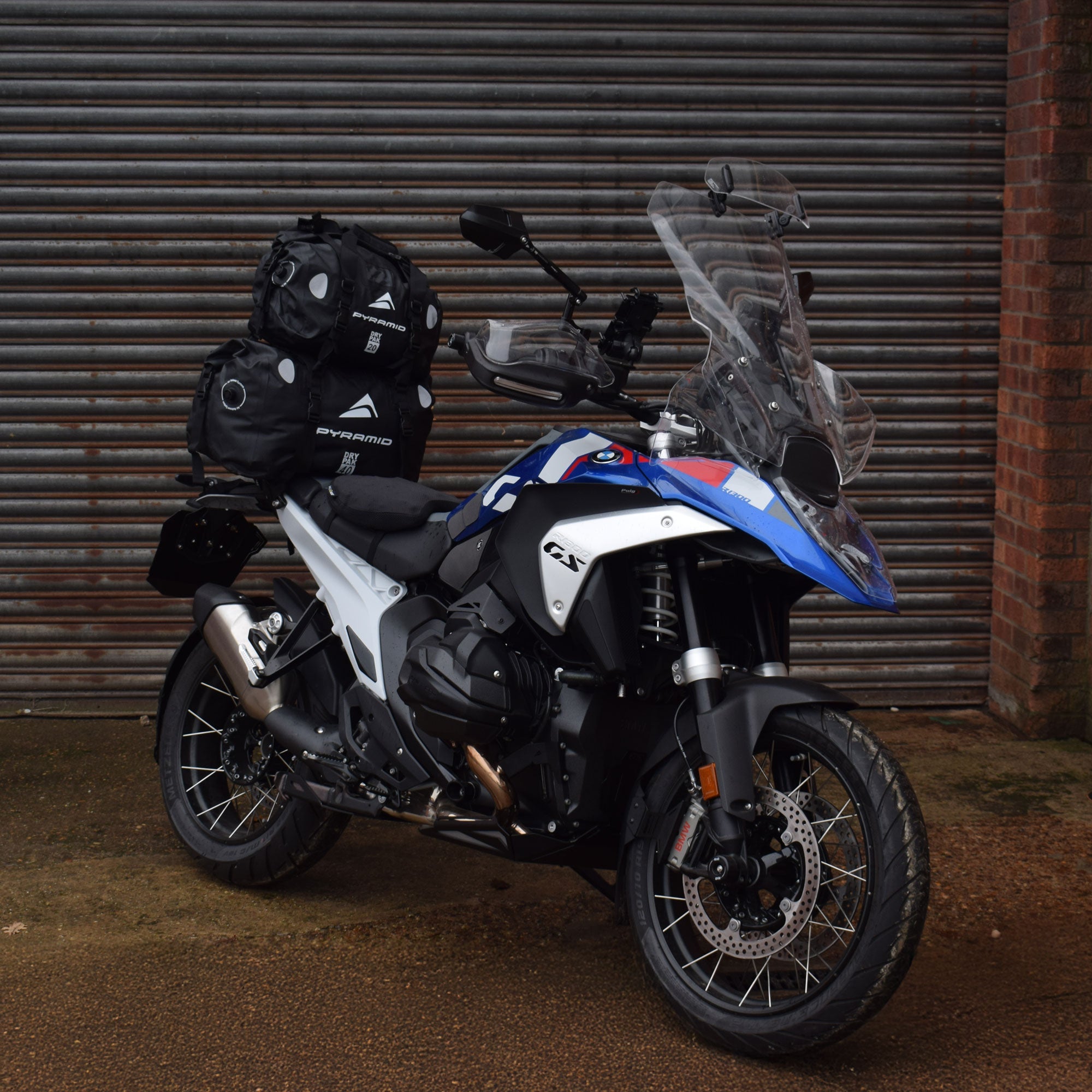 Pyramid Waterproof Motorcycle Duffle Bag Bundle | Black | 20L + 40L -  Shop name