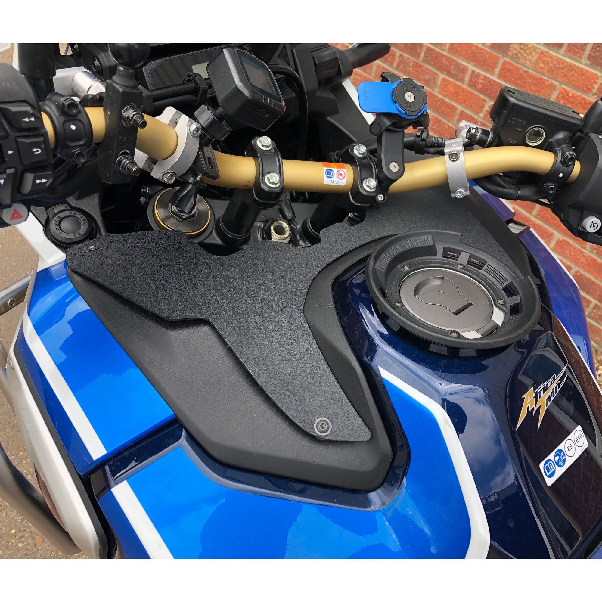 Pyramid Wind Deflector | Matte Black | Honda CRF 1100 L Africa Twin Adventure Sports 2020>2025 - Shop name