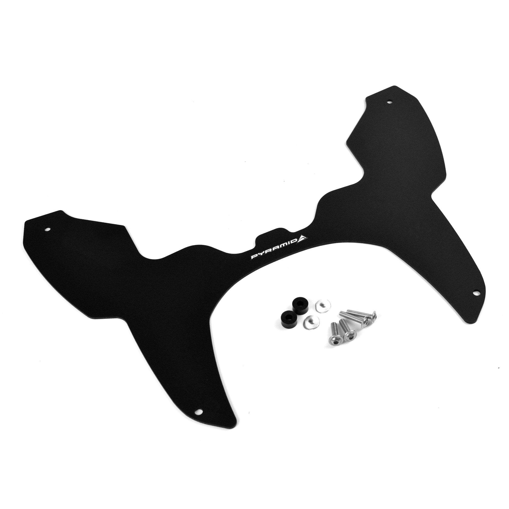 Pyramid Wind Deflector | Matte Black | Honda CRF 1100 L Africa Twin Adventure Sports 2020>2025 - Shop name