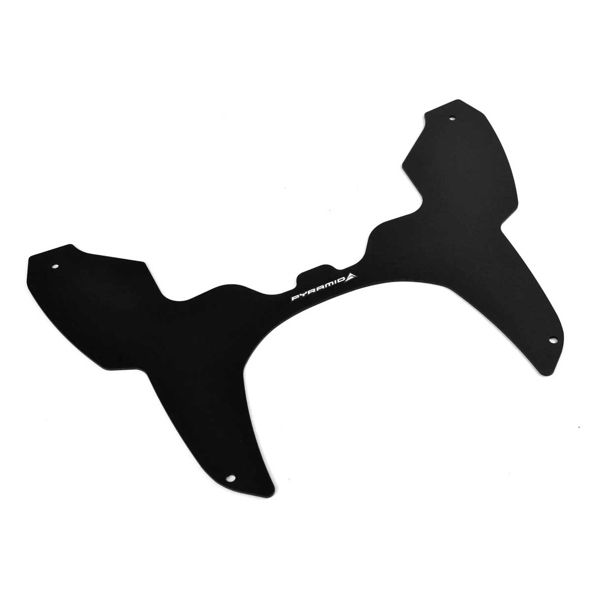 Pyramid Wind Deflector | Matte Black | Honda CRF 1100 L Africa Twin Adventure Sports 2020>2025 - Pyramid Motorcycle Accessories