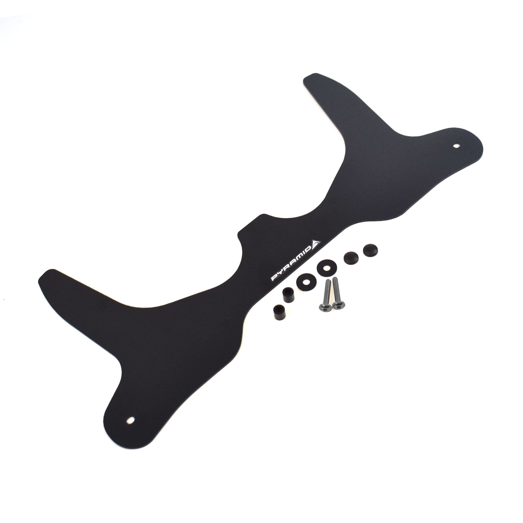 Pyramid Wind Deflector | Matte Black | Triumph Tiger Sport 800 2025>Current - Pyramid Motorcycle Accessories