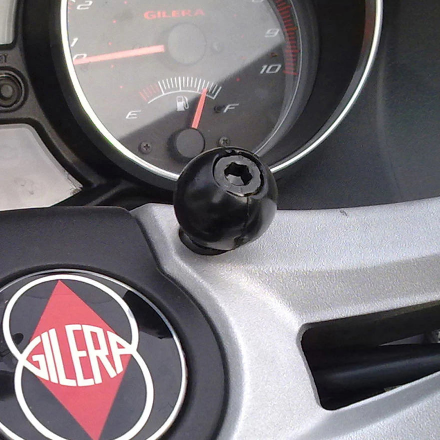 RAM® Motorcycle Handlebar Clamp Base with M8 Bolts - Shop name