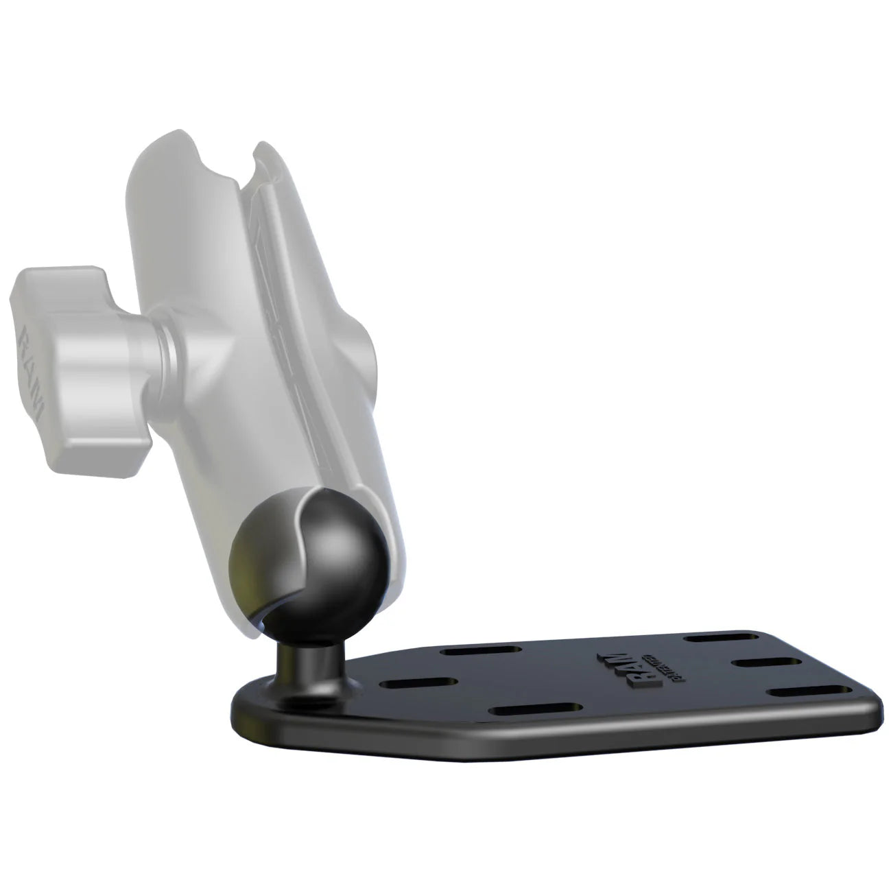 RAM® Offset Reservoir Cover Ball Base - Shop name